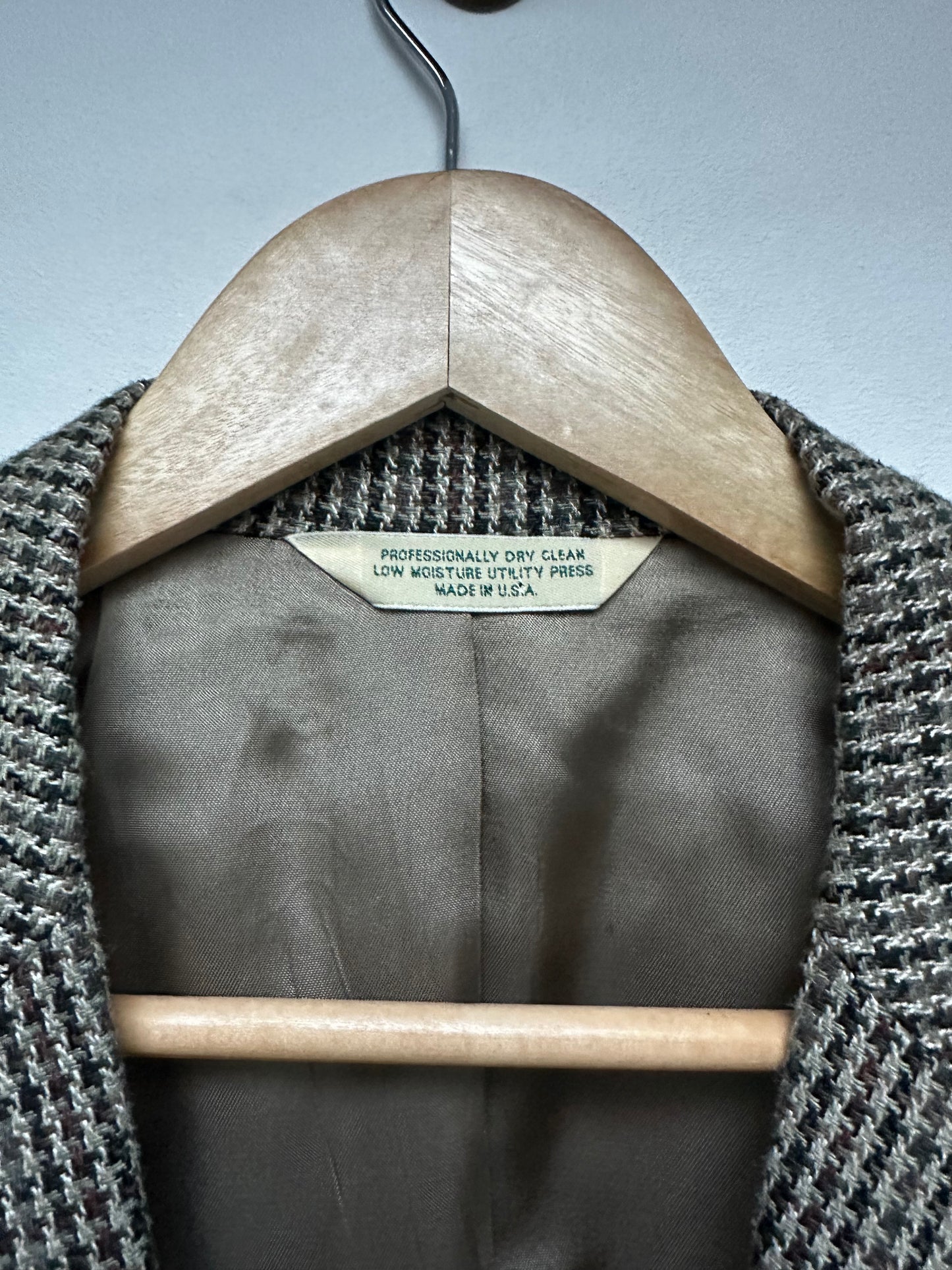 Vintage Evan Picone wool blazer