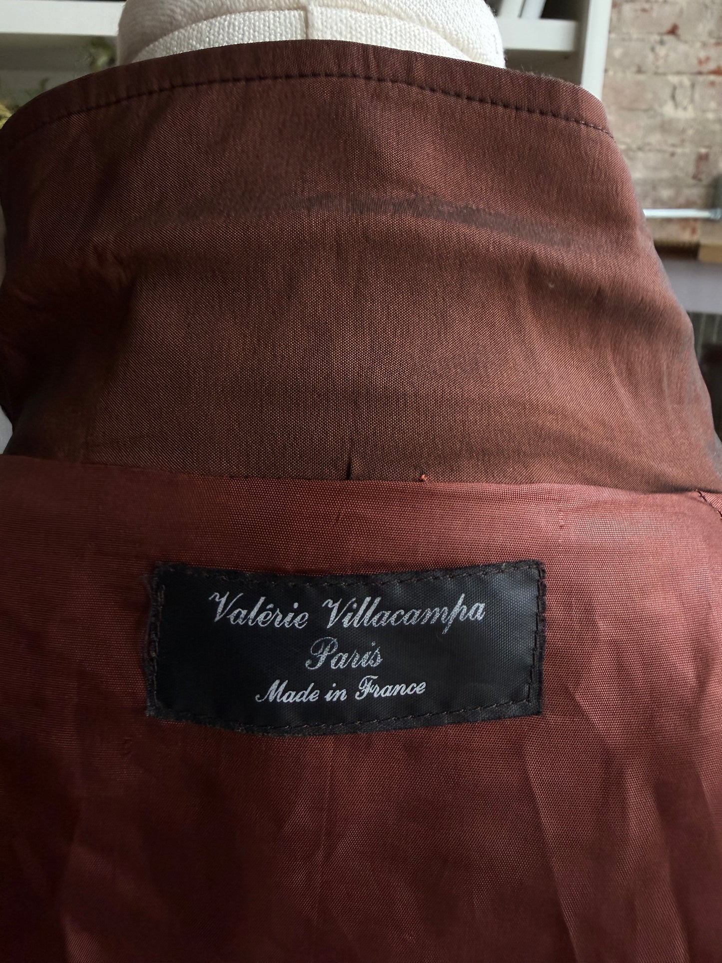 Vintage swing patchwork jacket. Made in Paris