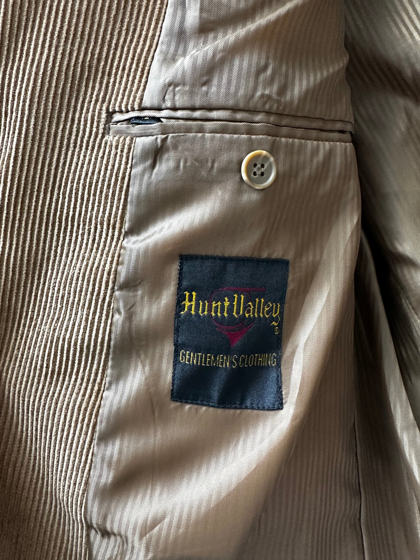 Vintage Hunt Valley corduroy blazer