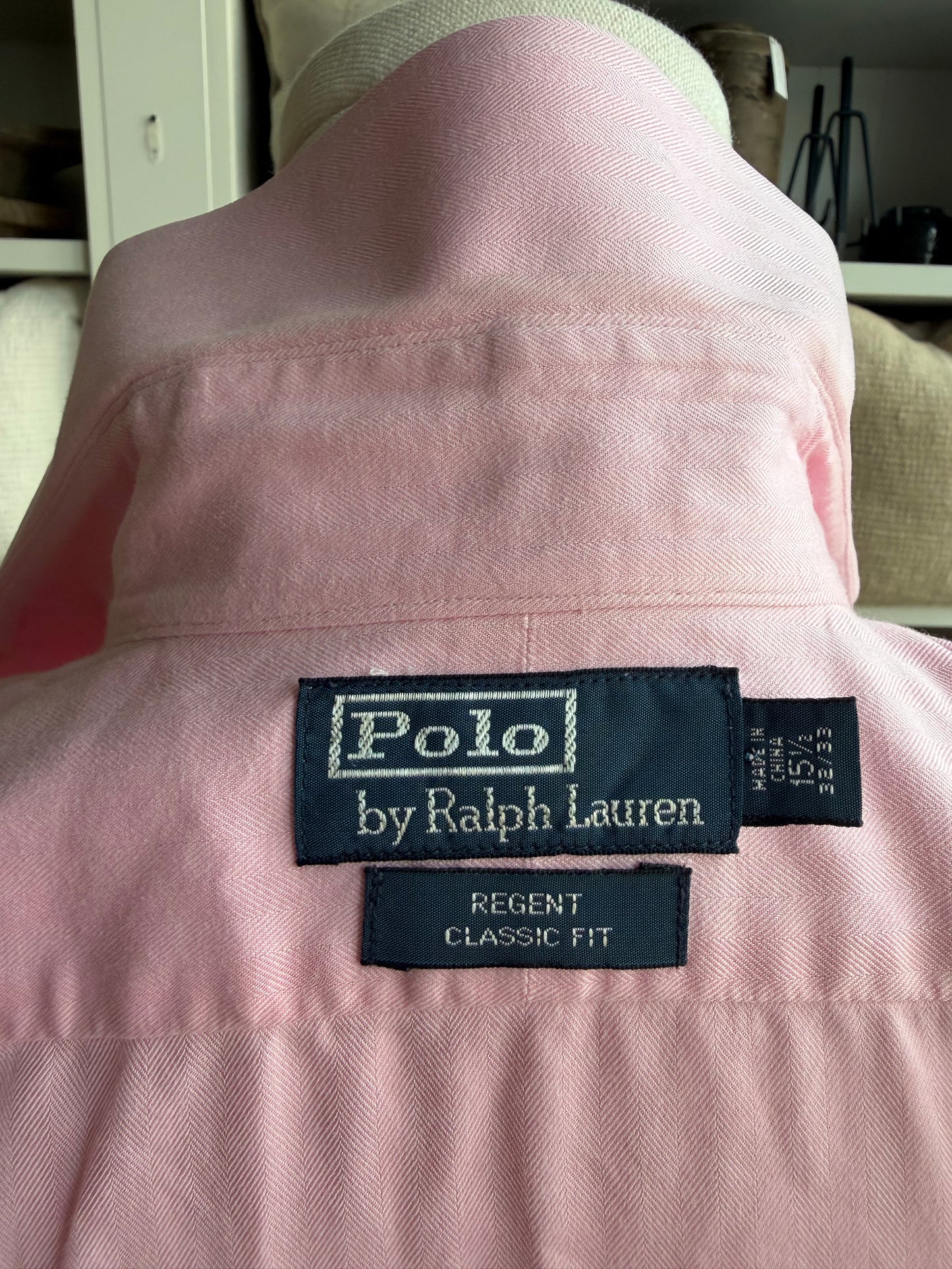 90s Polo Ralph Lauren pink Regent Classic button down