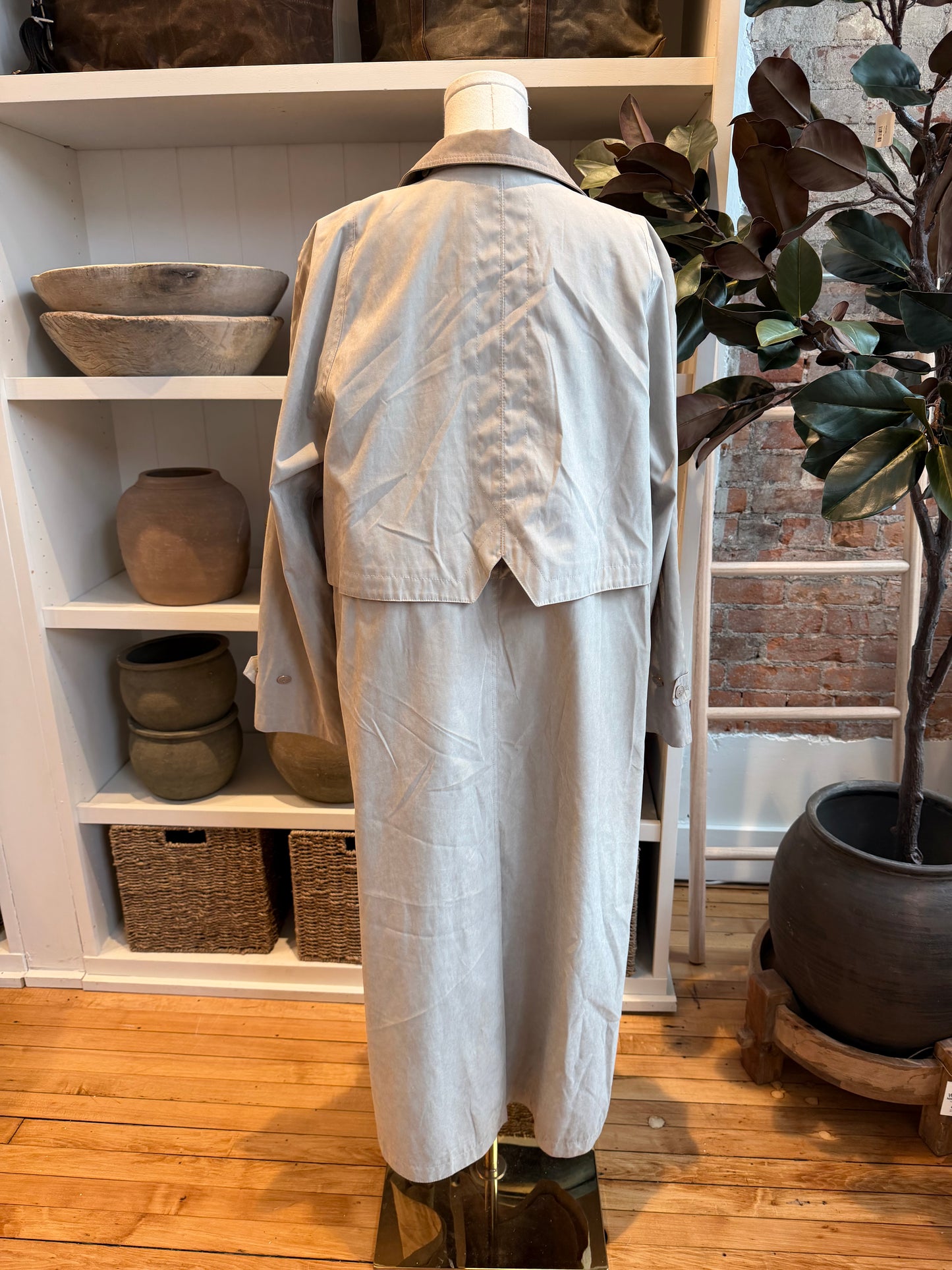 90s Fleet Street light weight trench