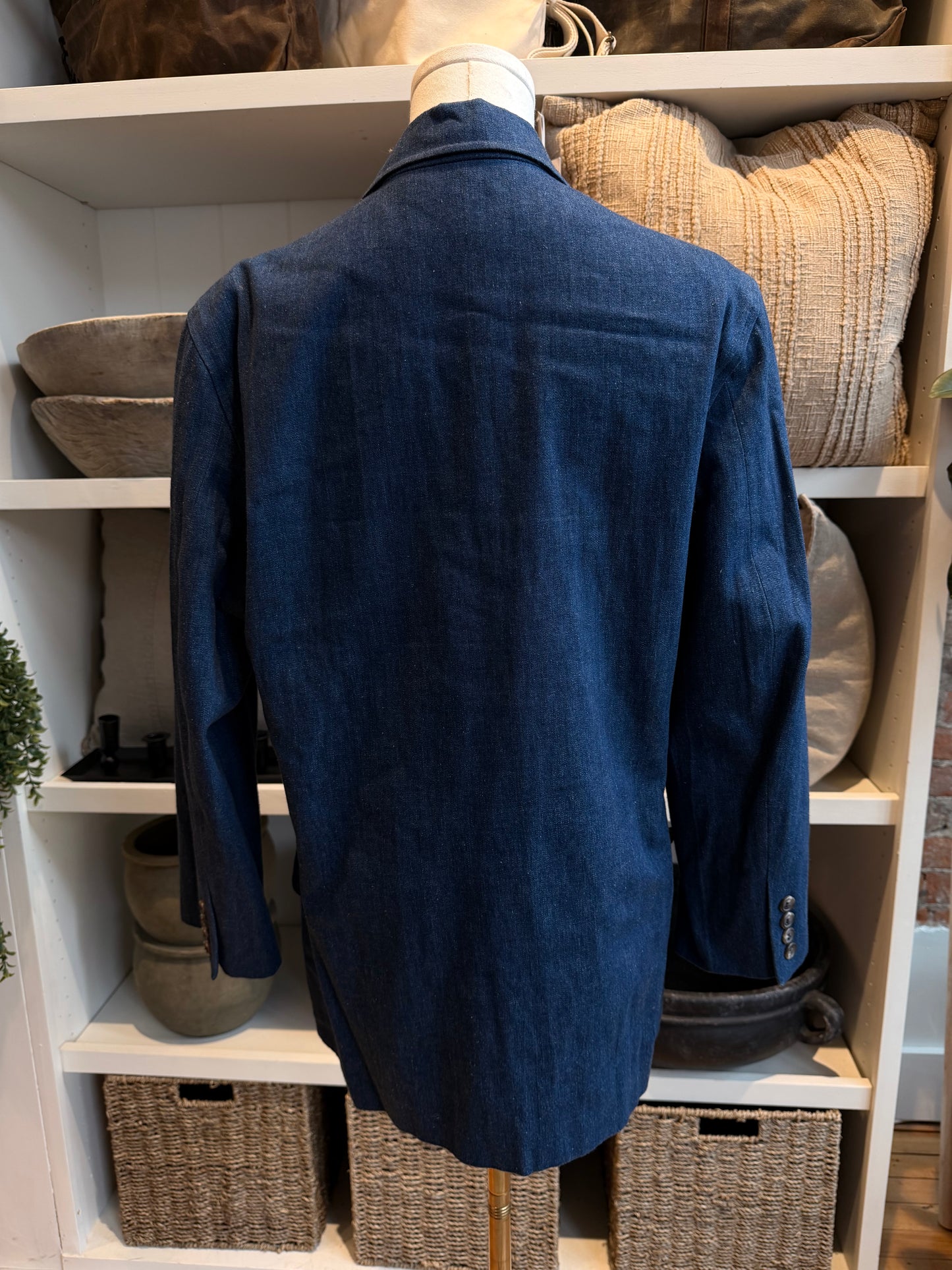 80s Ralph Lauren denim blazer