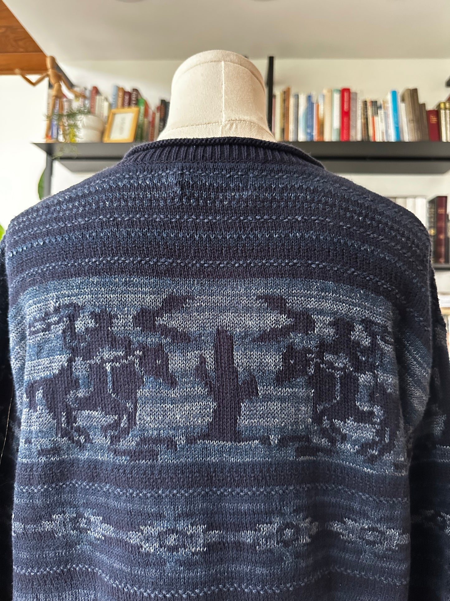 Polo Ralph Lauren cotton cowboy motif sweater