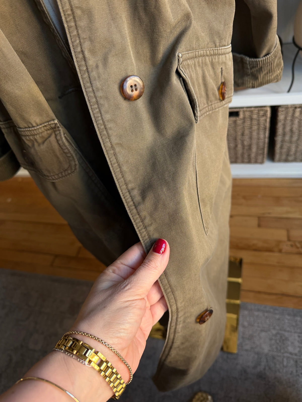 90s Eddie Bauer canvas duster