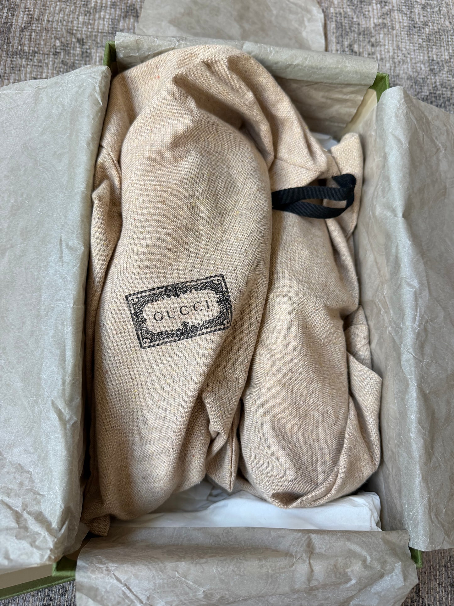 Gucci Maxi GG Jordaan loafer. Size 39.5. Brand new in box