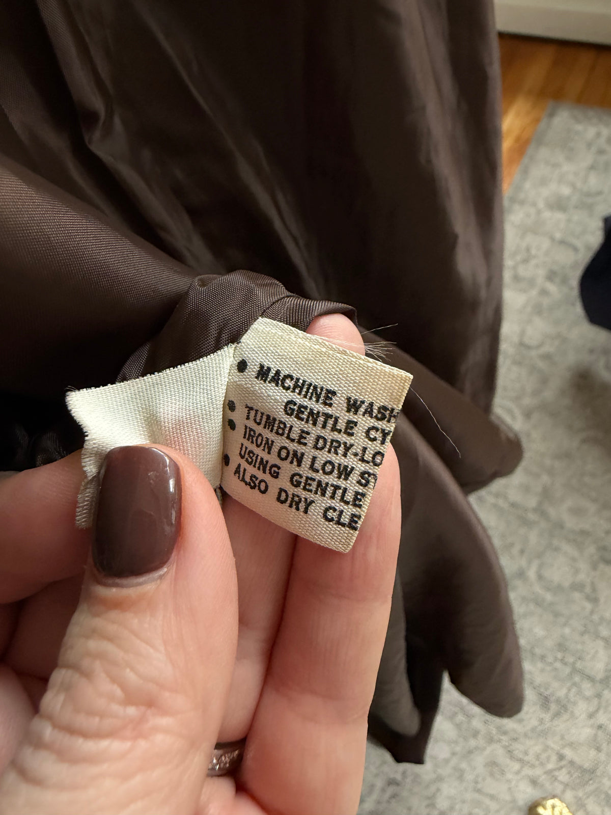 70s Christian Dior Ultrasuede brown trench. Made in the USA. Fits S-L petite