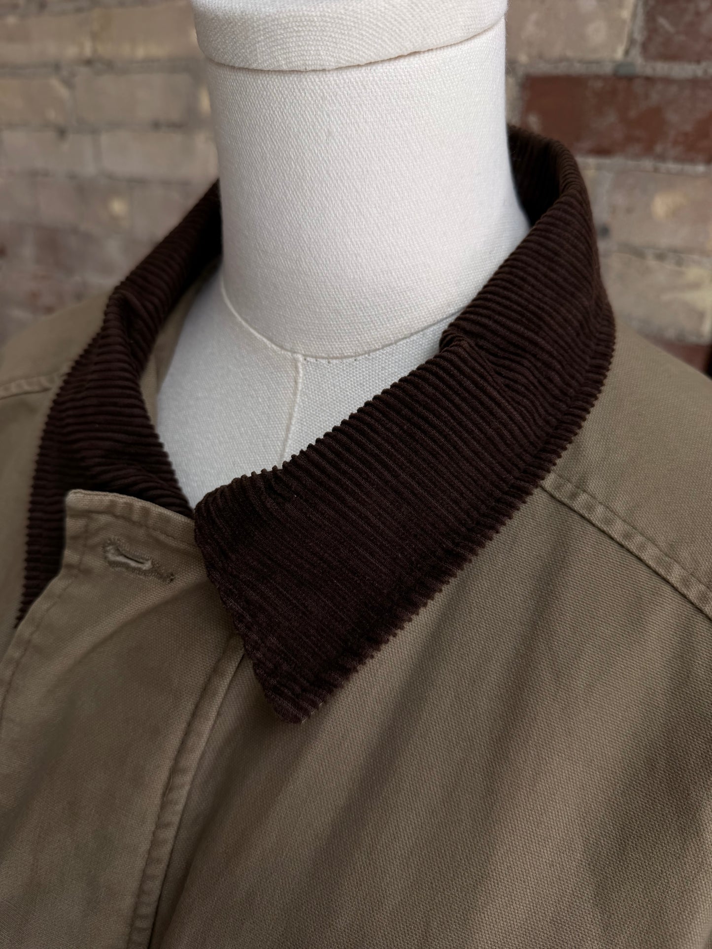 90s Chaps Ralph Lauren khaki barn coat