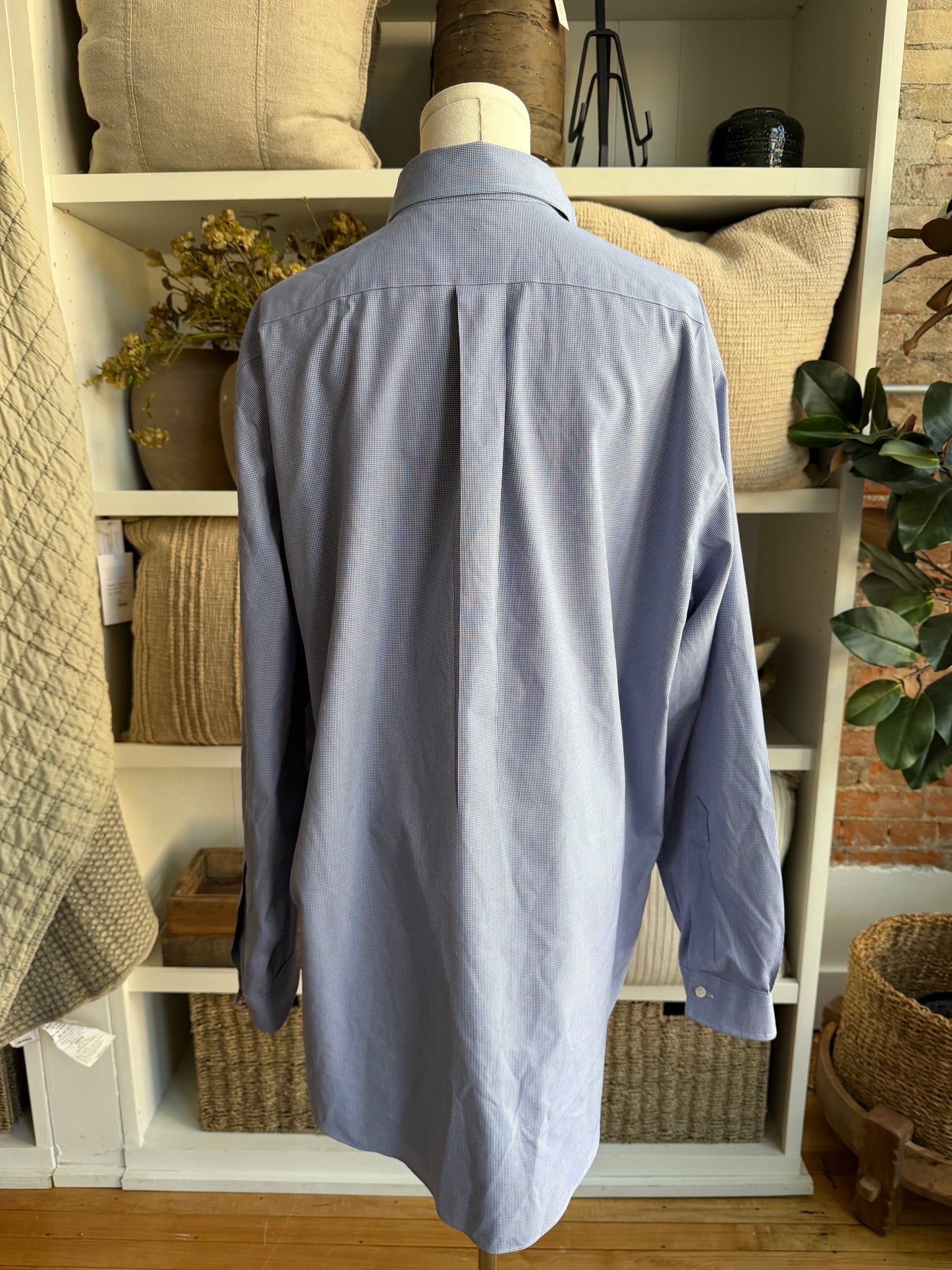 90s Brooks Brothers blue poplin button down