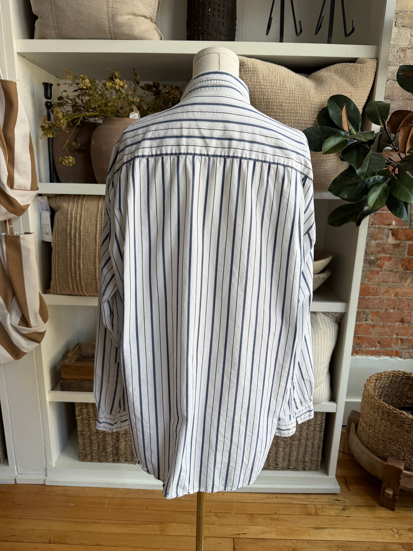 90s Dockers striped button down. Made in the USA