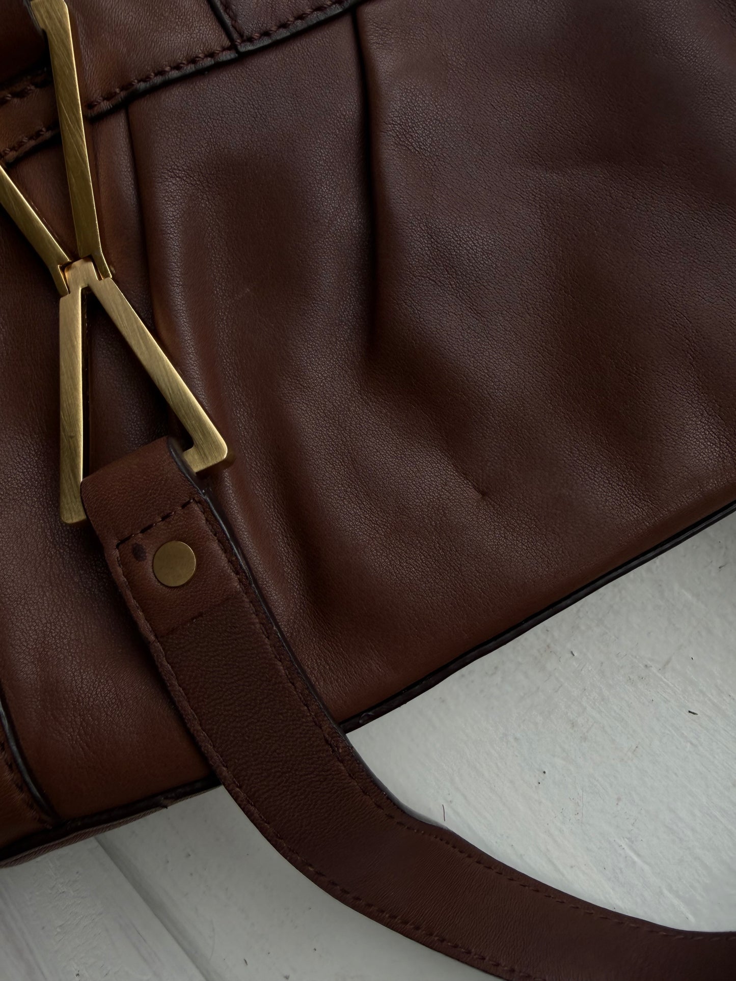 90s/00s Calvin Klein leather bag