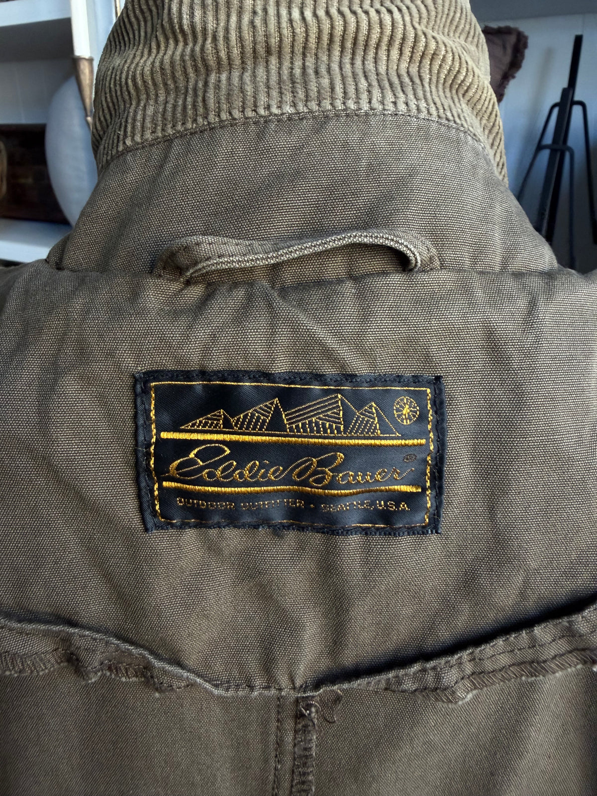 90s Eddie Bauer canvas duster