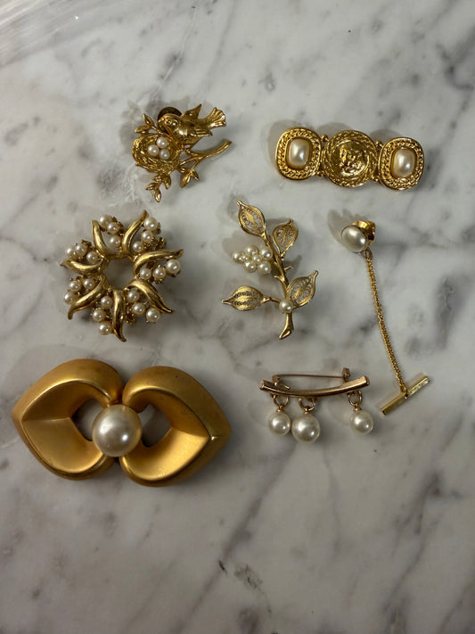 Pearl Brooch pack