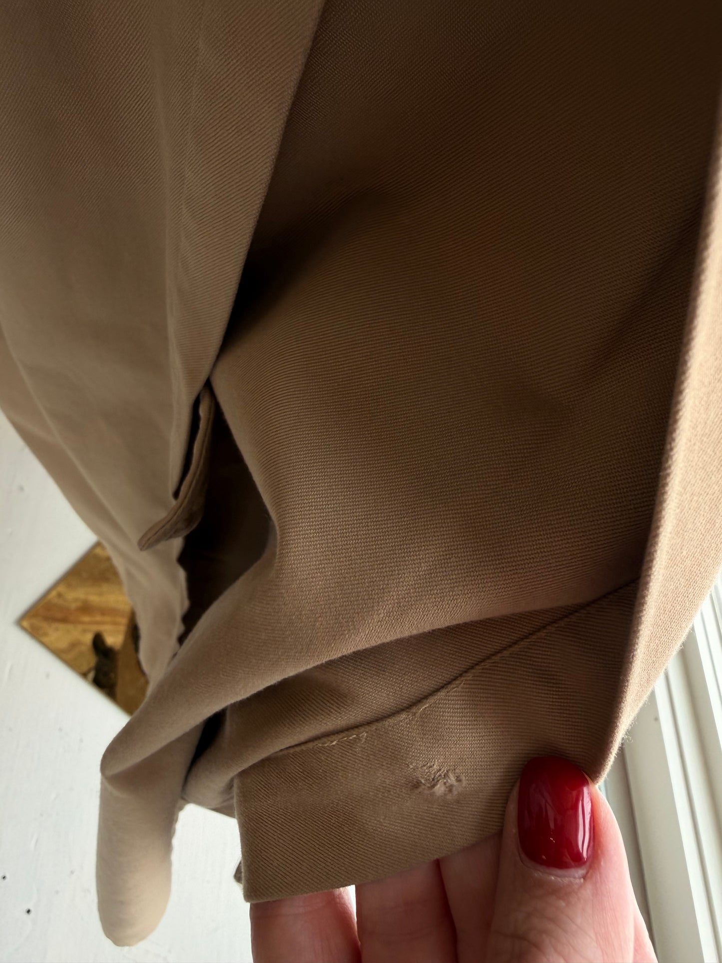 Vintage Burberrys classic khaki trench
