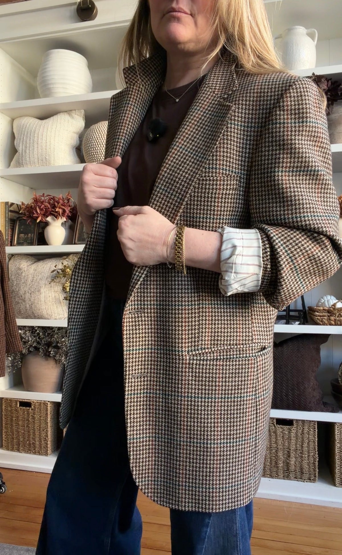 90s Lands End wool blazers made in the USA. Fits M-XL tall