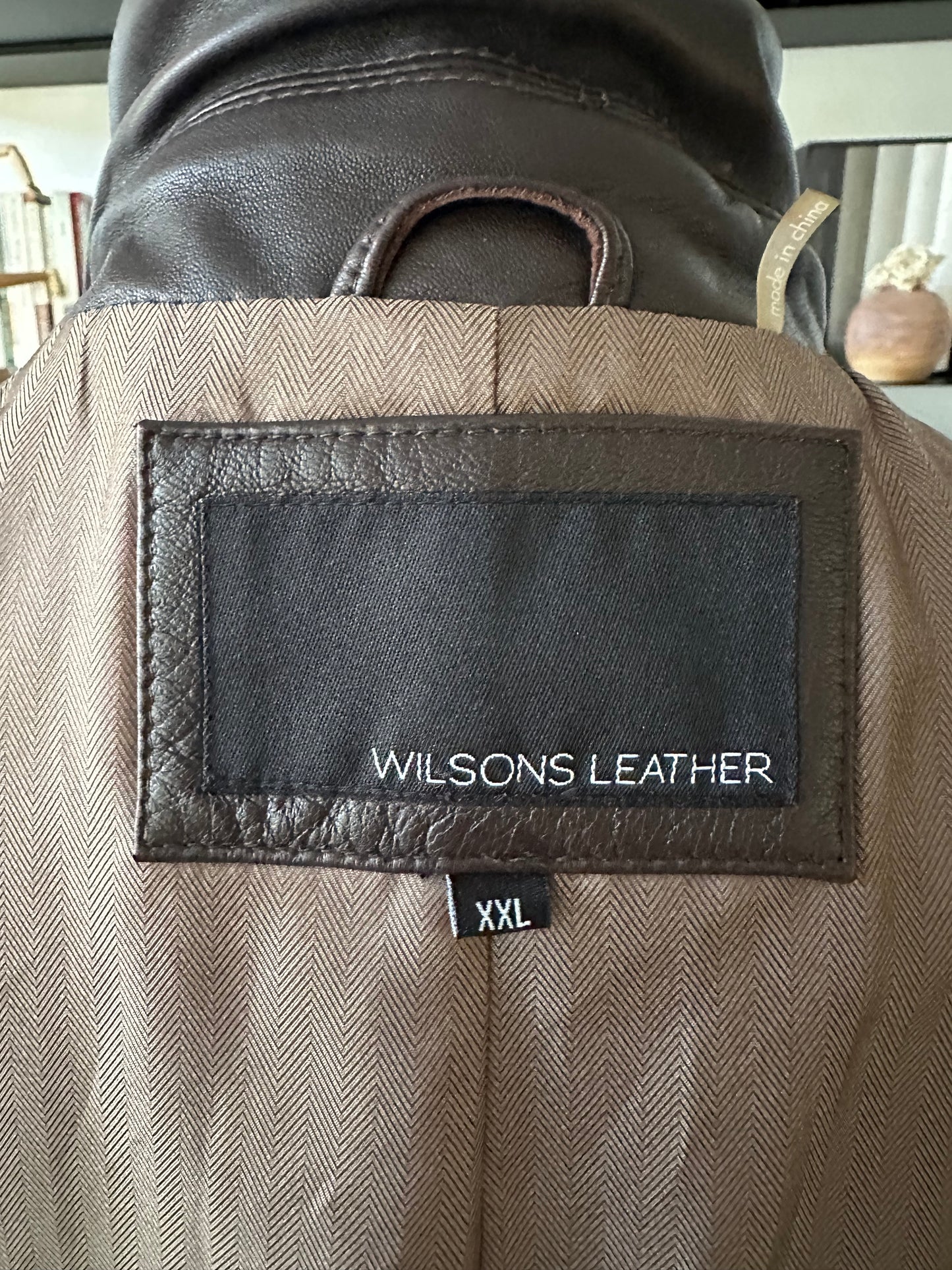 Y2K Wilson’s leather blazer in brown