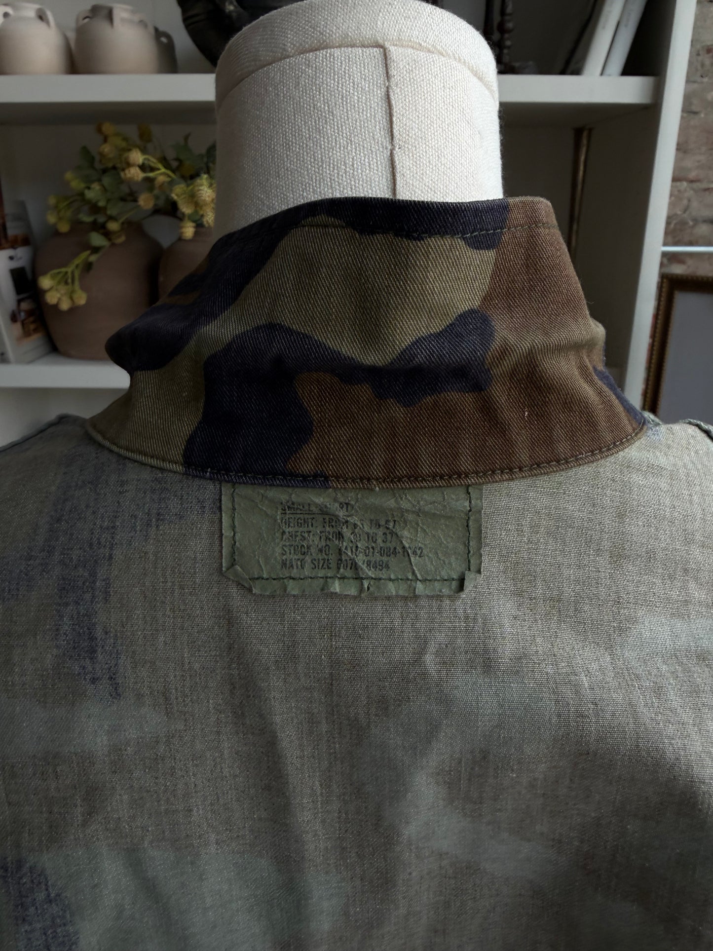 Vintage Military fatigue jacket