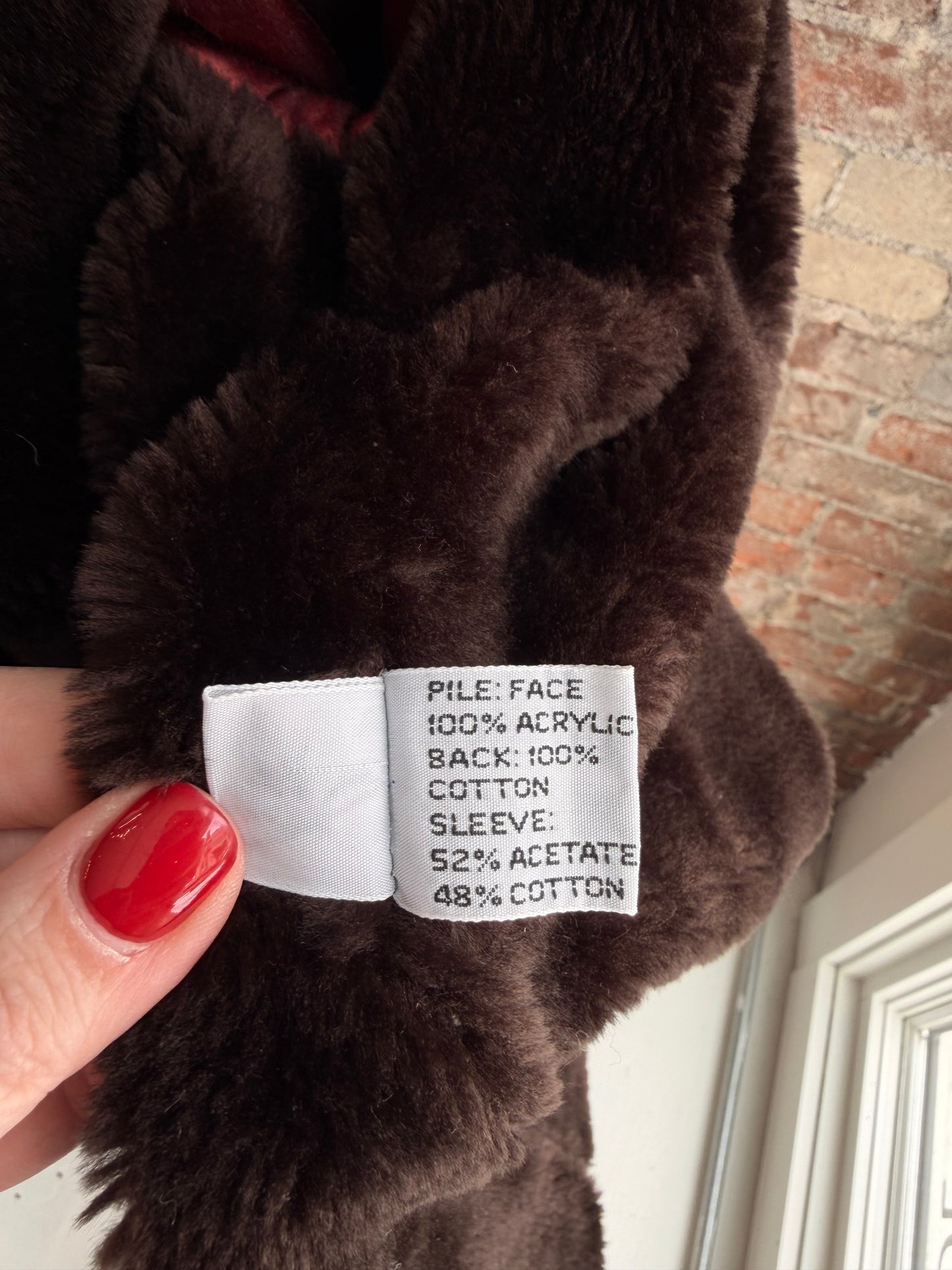 80s/90s Royal Castle short trench with zip out faux fur lining