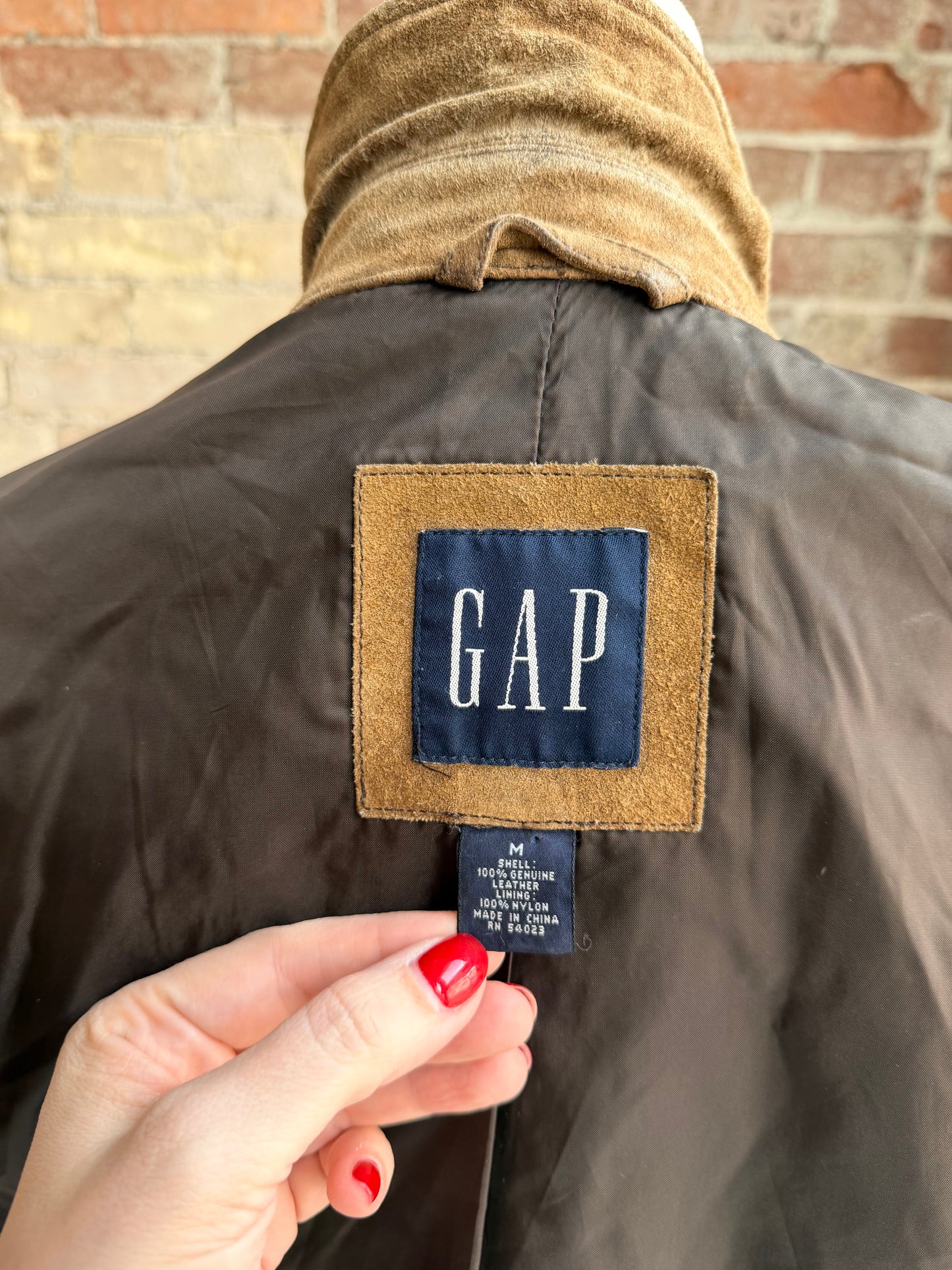 00s Gap suede jacket