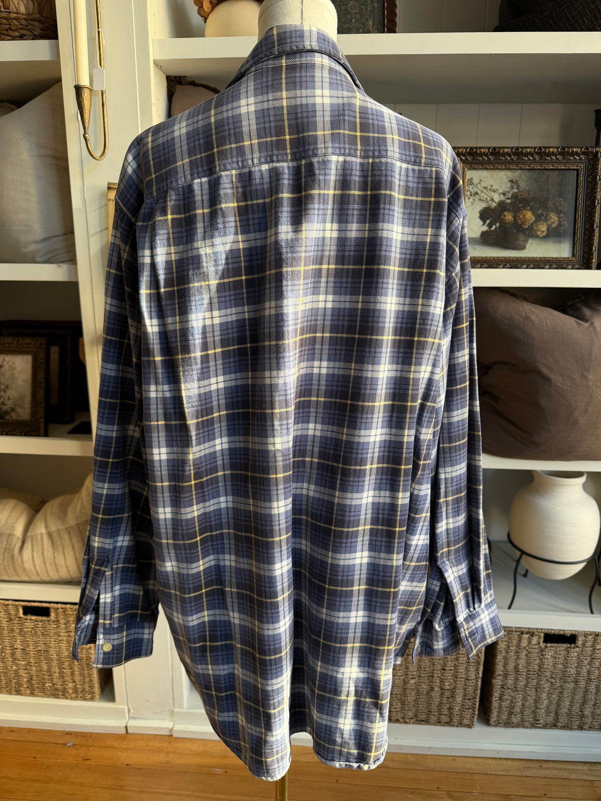 80s Abercrombie plaid button down