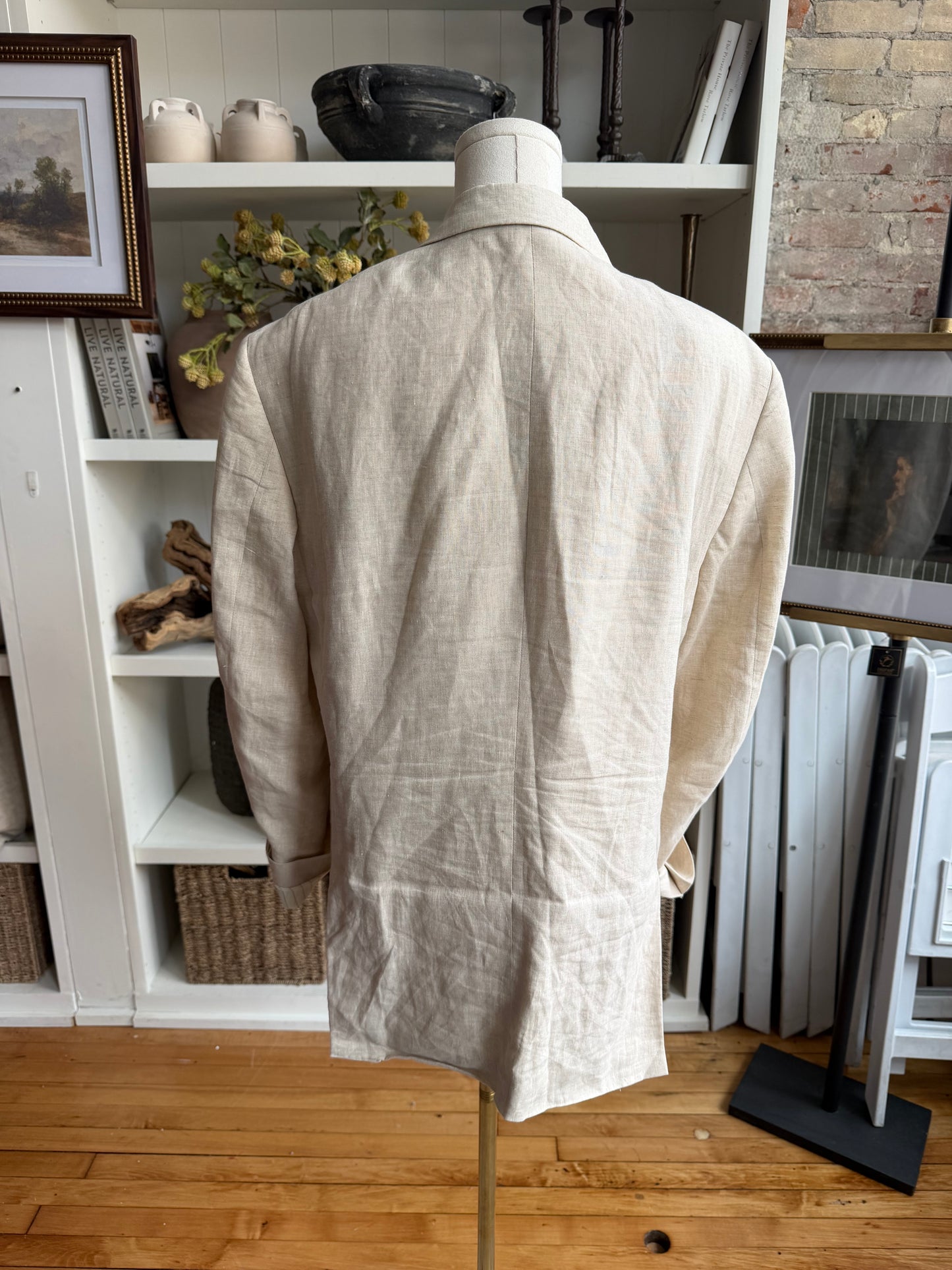 Tasso Elba linen blazer