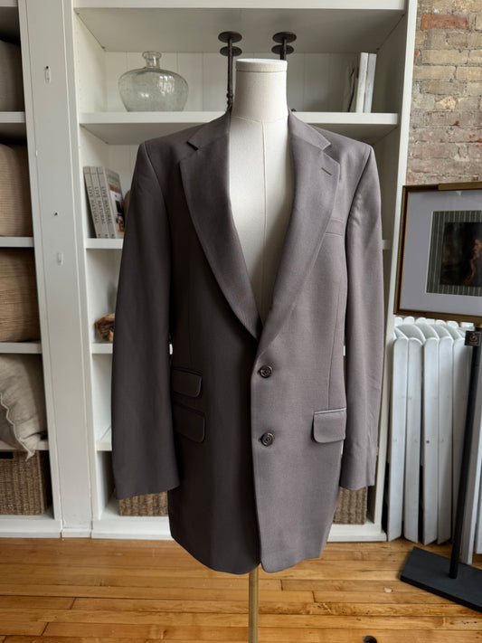 90s Burberry wool blazer. Made in the USA