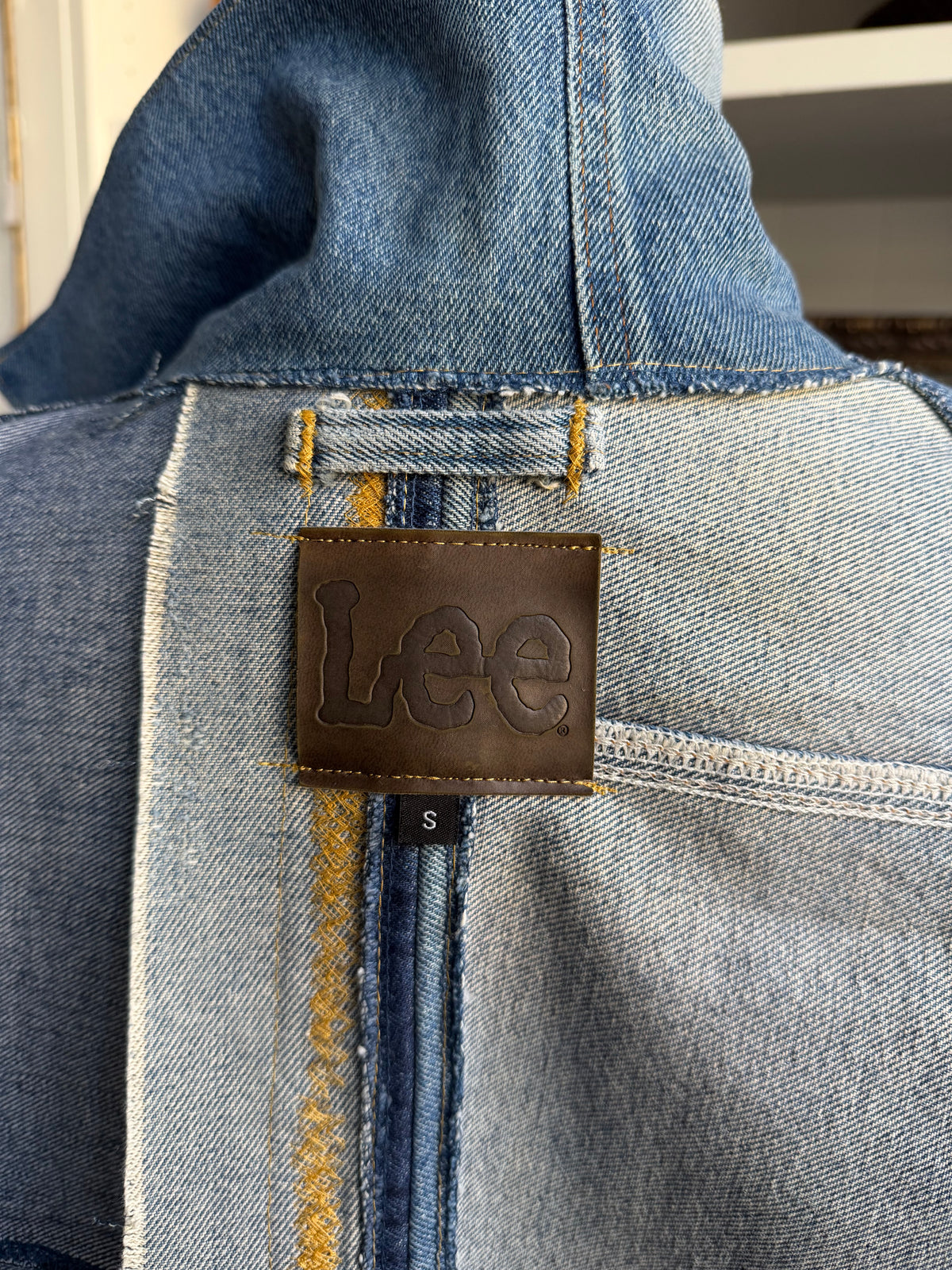 #3 Reworked denim trench. Size S
