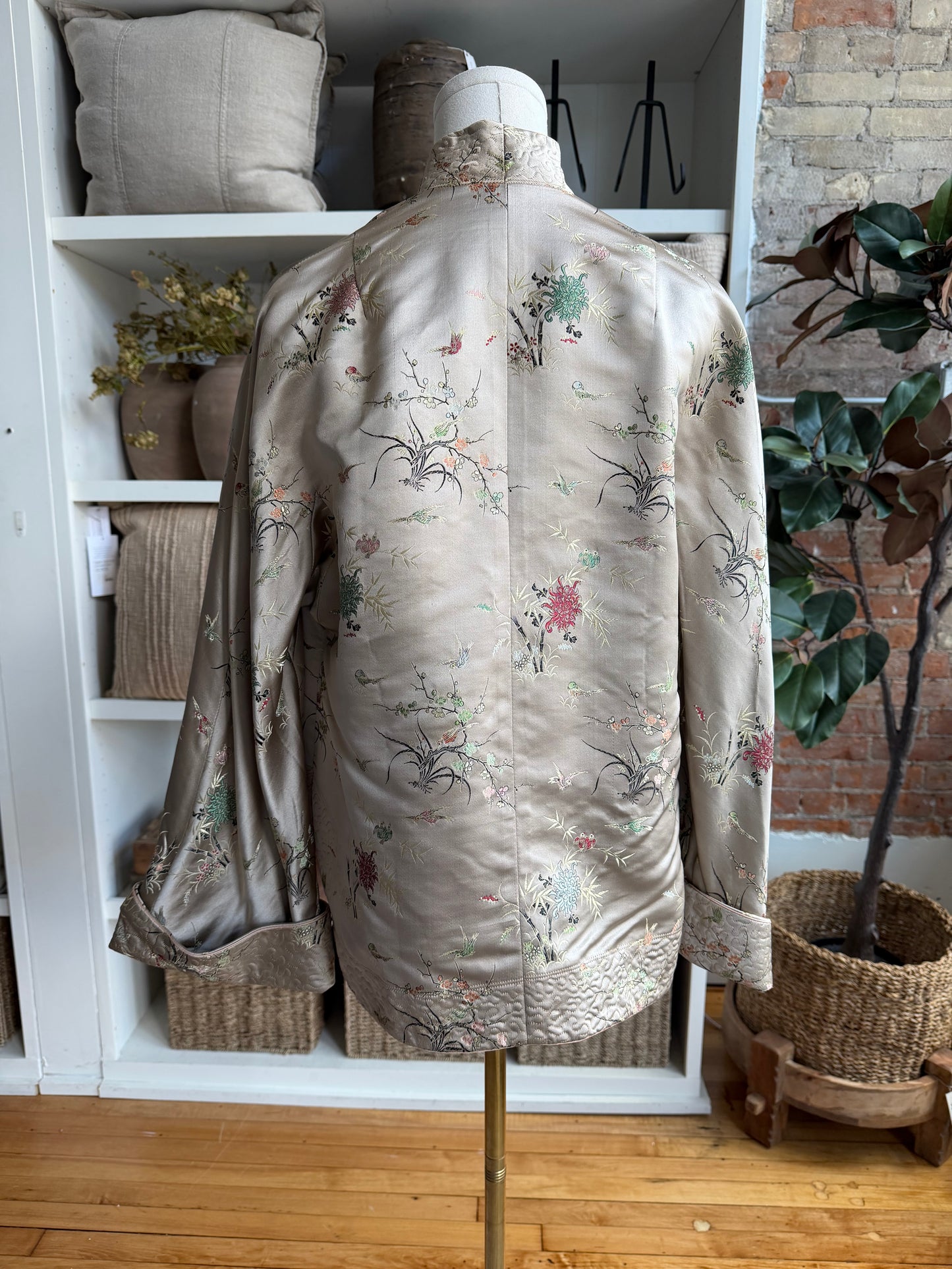 Vintage silk jacket