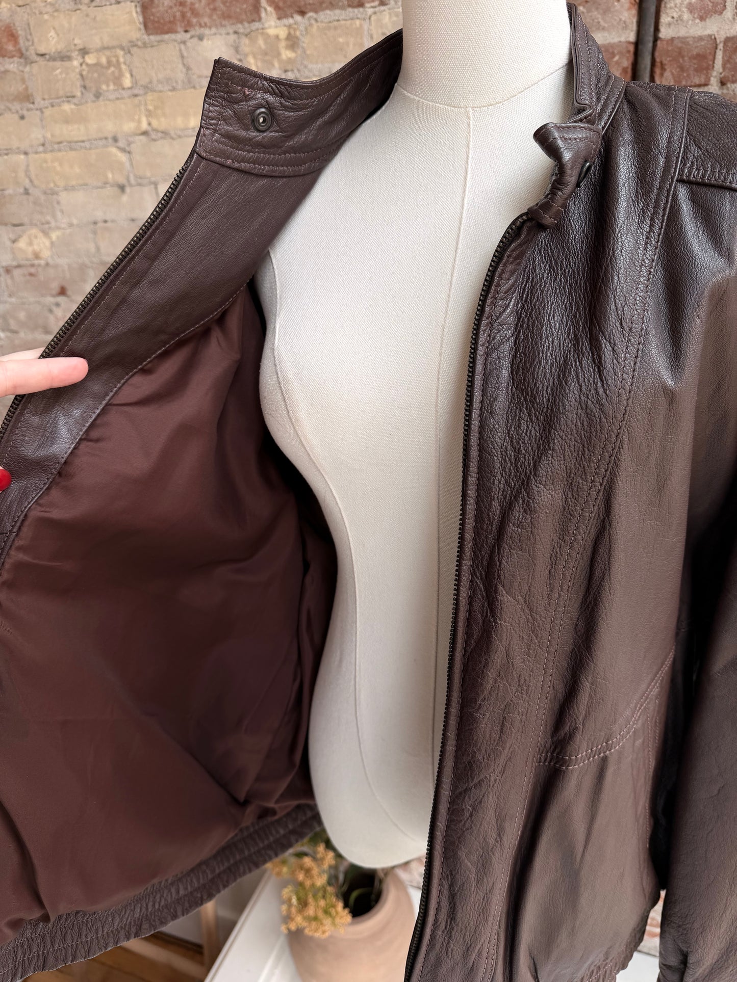 80s Phase 2 leather bomber