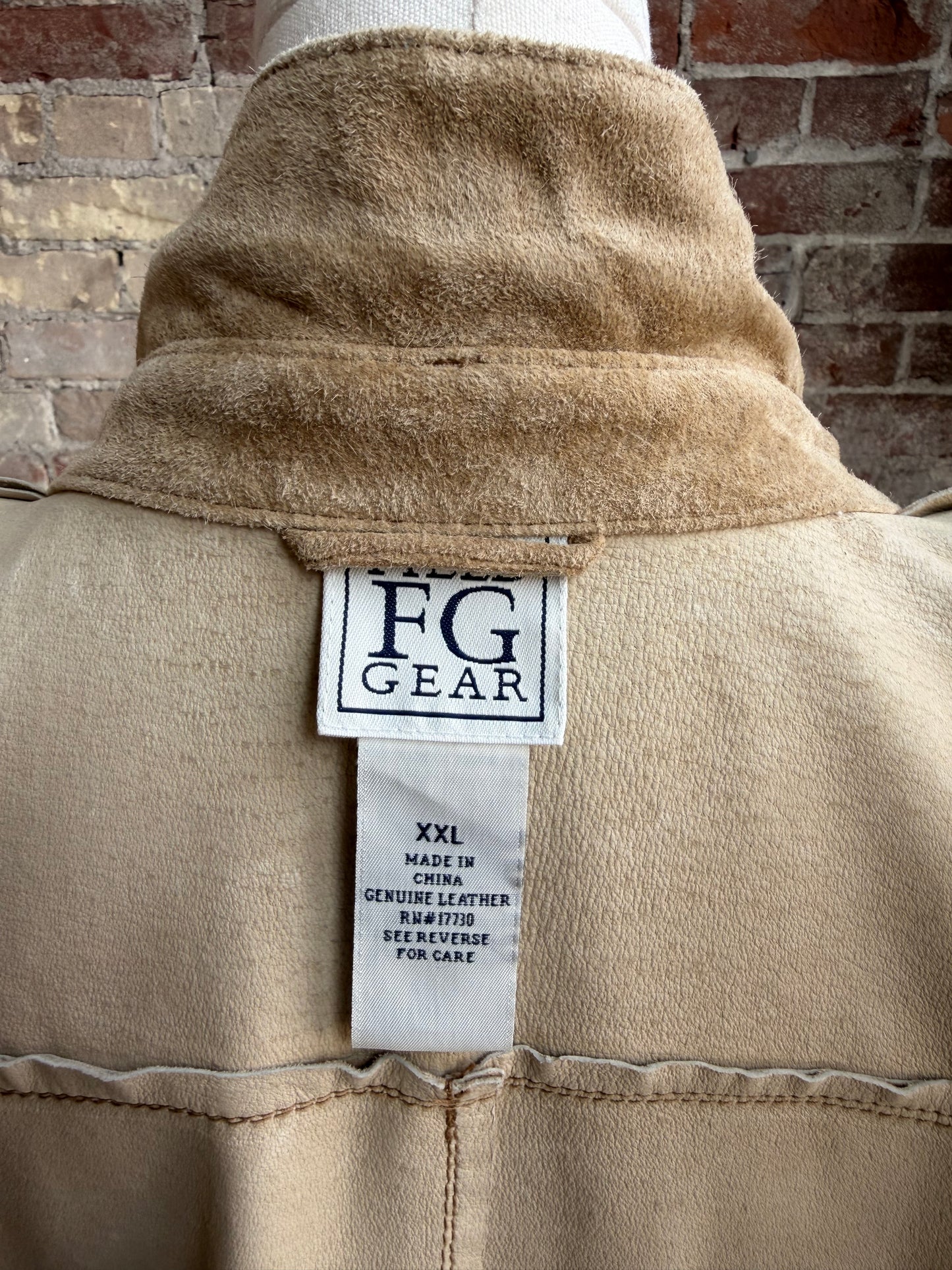 90s Field Guide suede shirt jacket