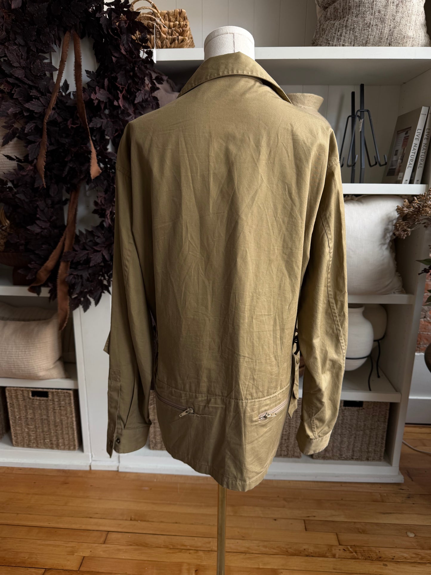 80s LL Bean light weight hunting jacket. Made in the USA. Fits XS-M