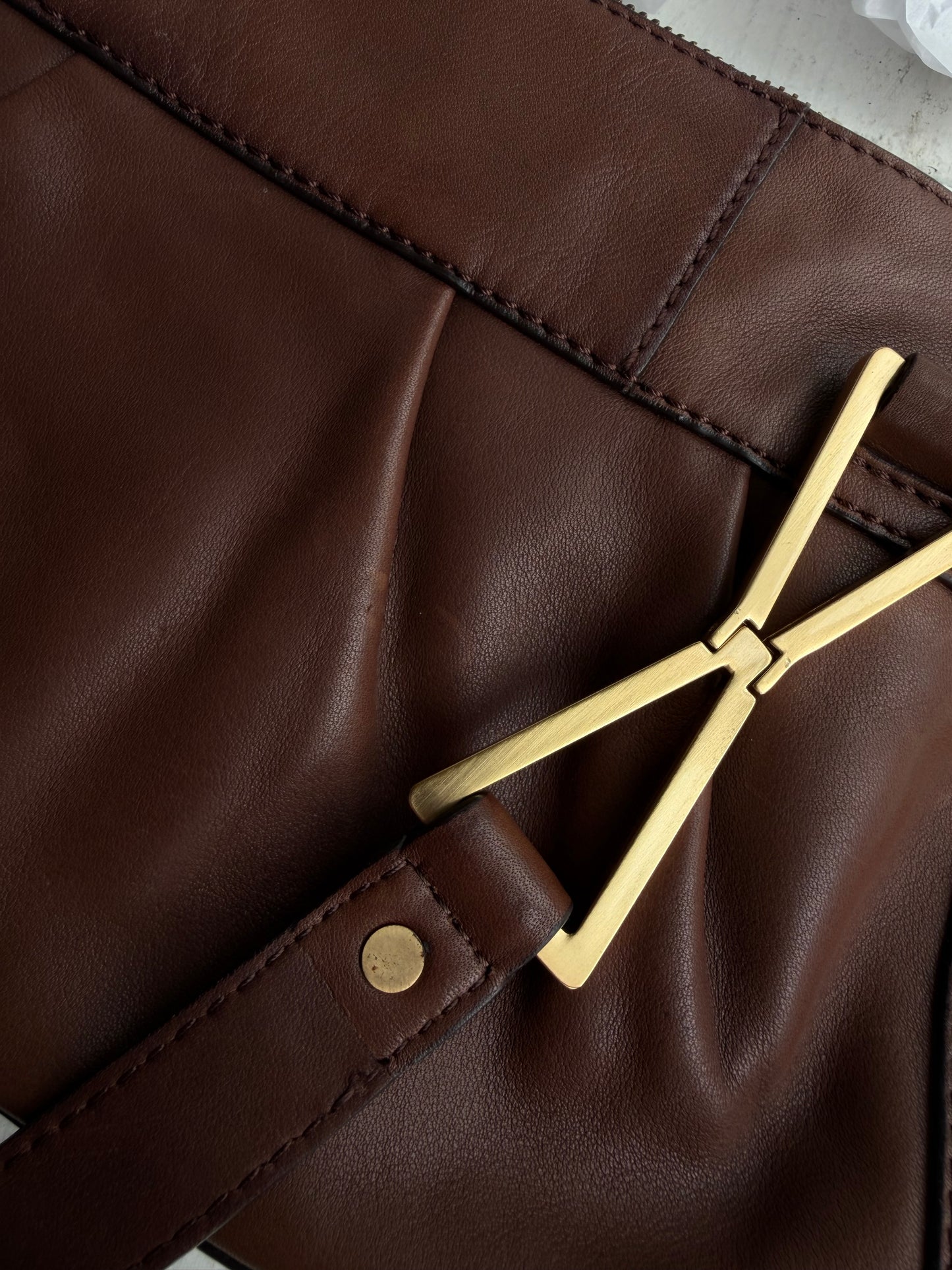 90s/00s Calvin Klein leather bag