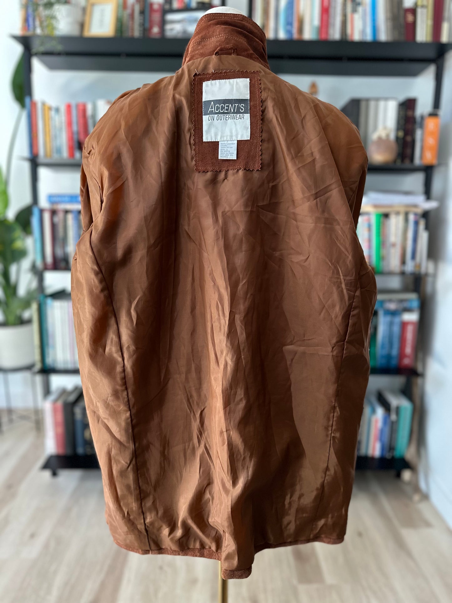 90s Accents Outerwear suede fringe jacket