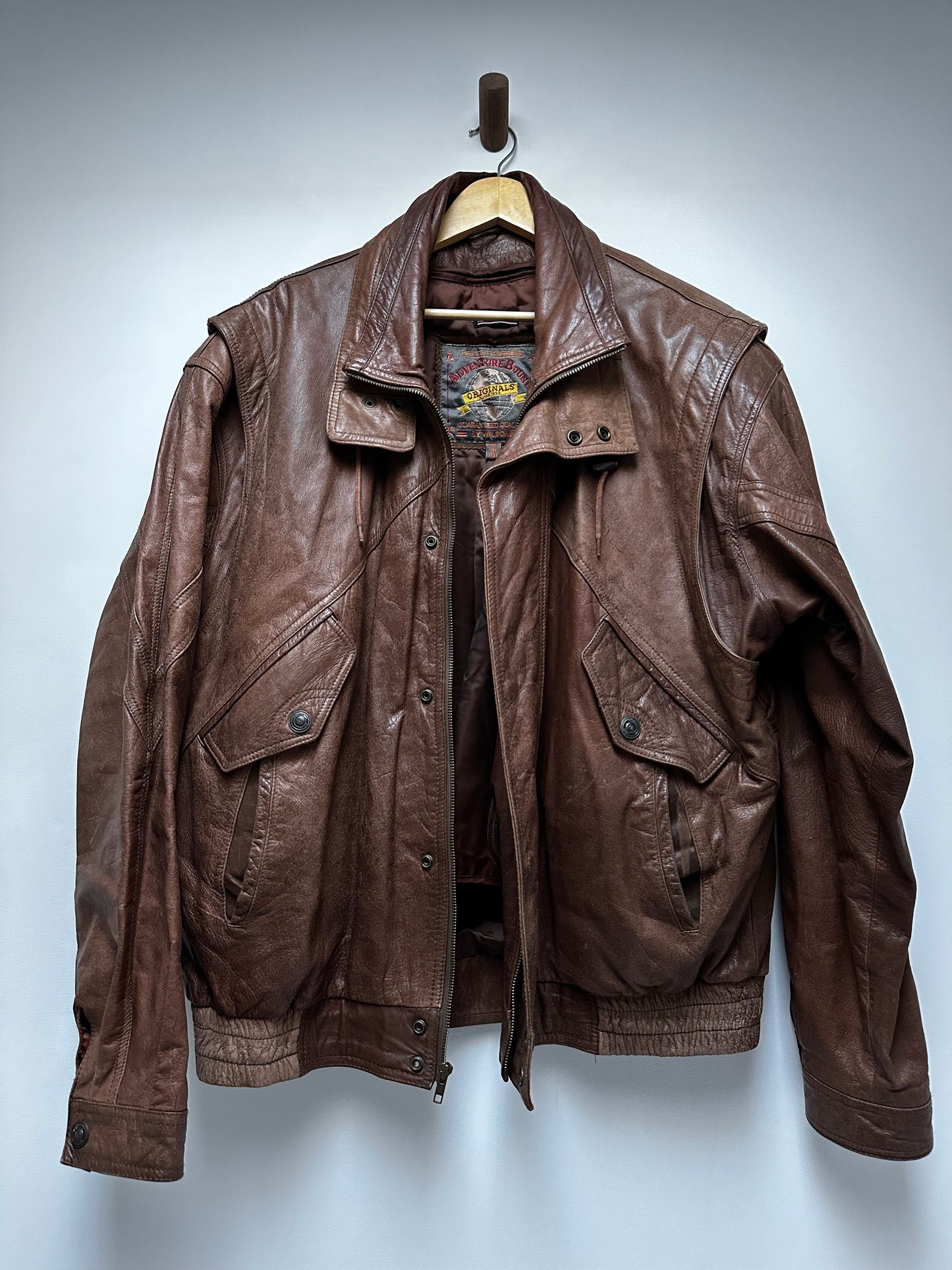 Vintage Adventure Bound by Wilsons leather bomber