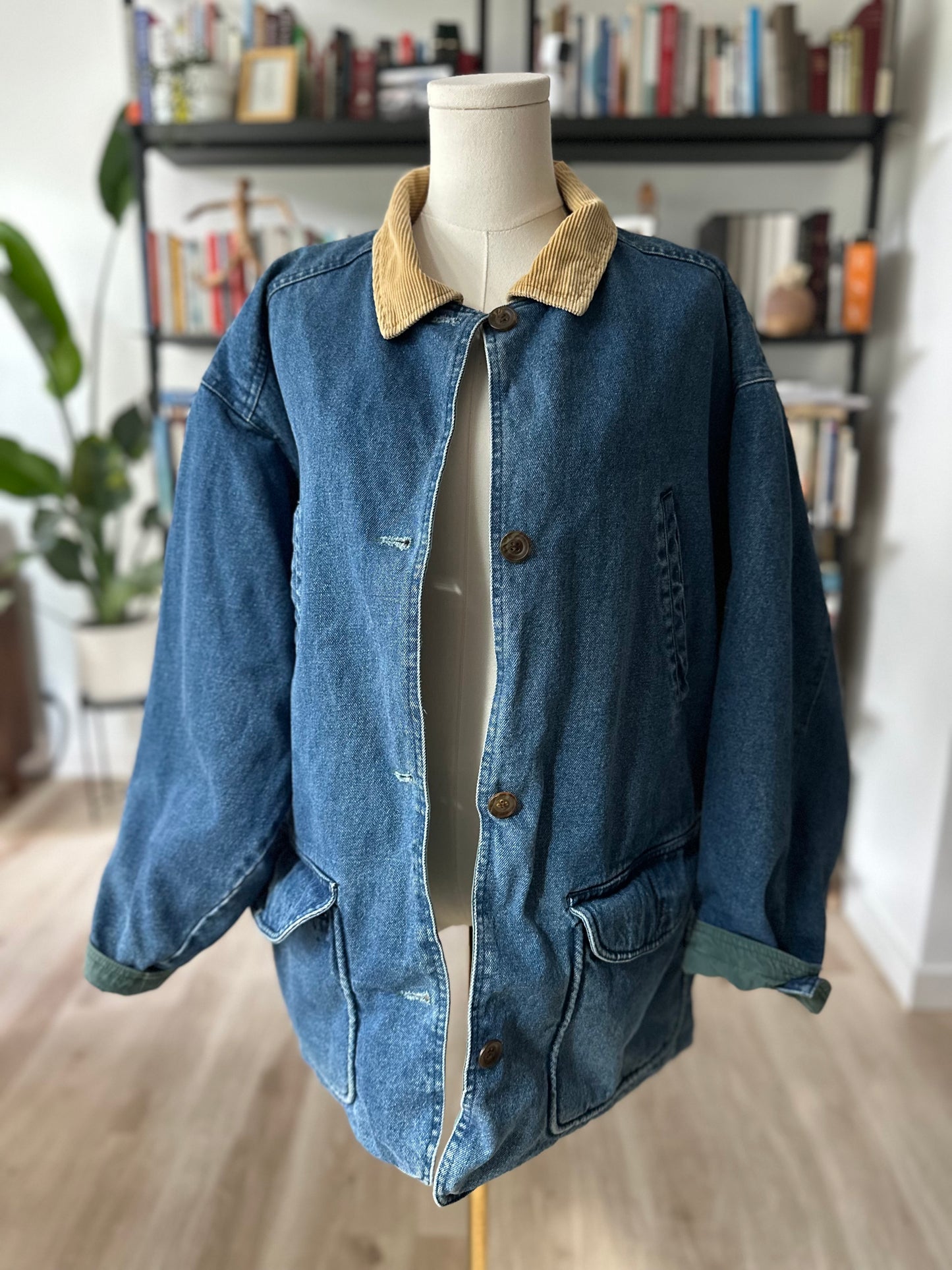 90s Reversible barn jacket