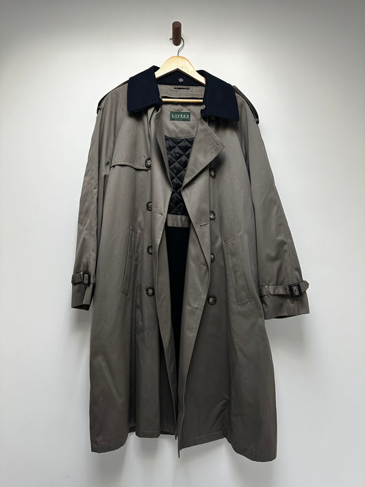 Lauren by Ralph Lauren lined trench coat