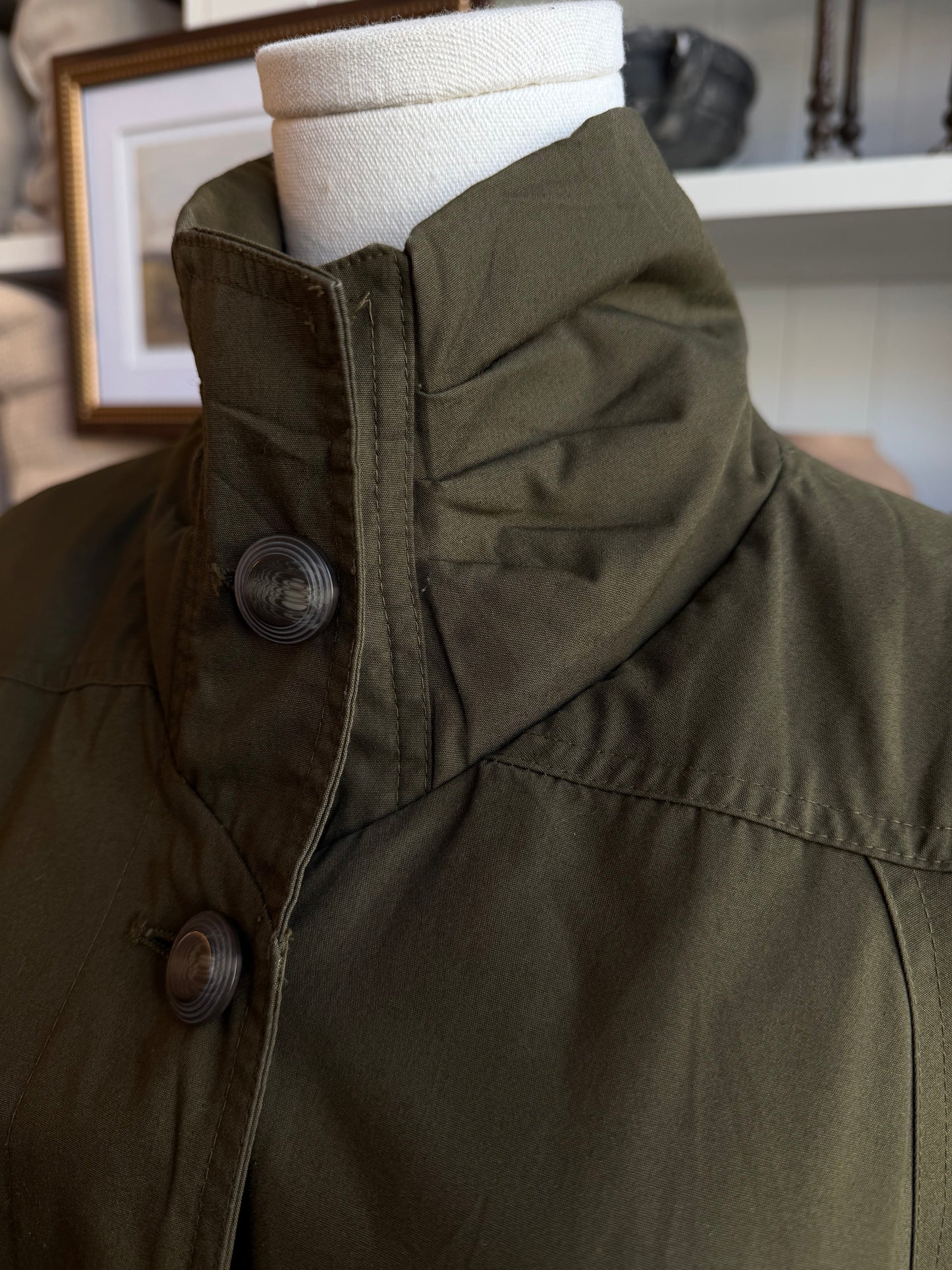 Vintage Incom green A line coat #16