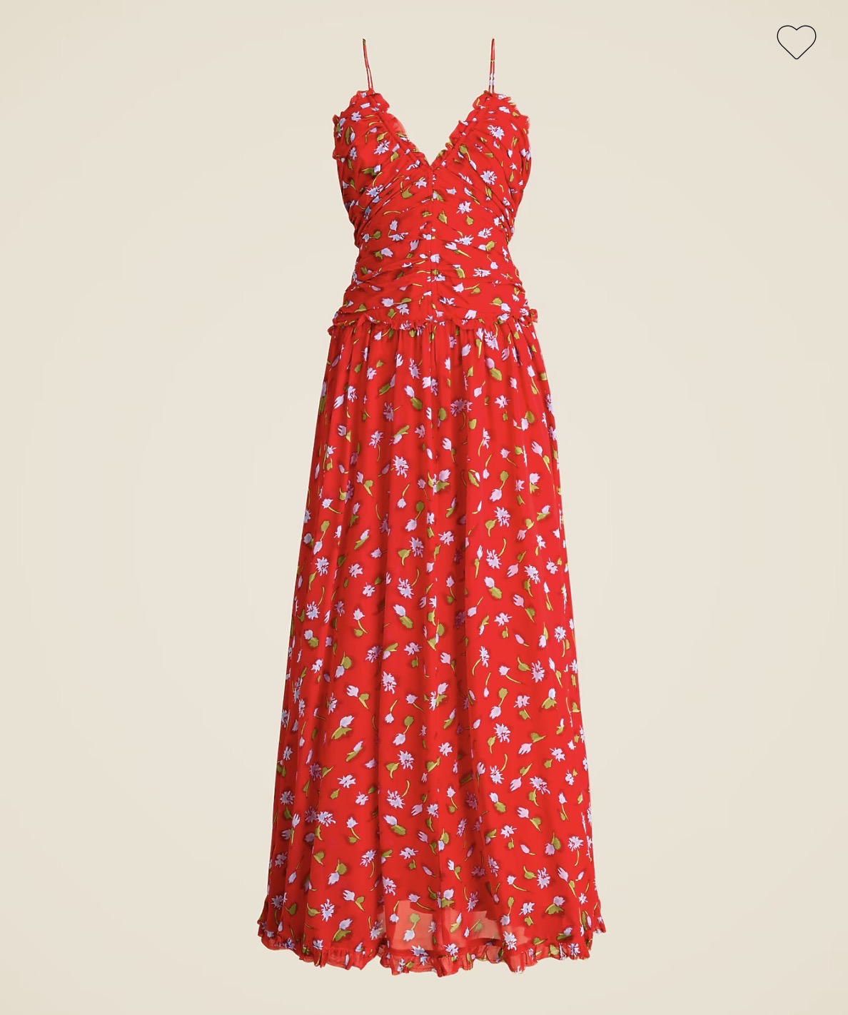 JCrew Collection ruched chiffon dress. Size 10. NWT