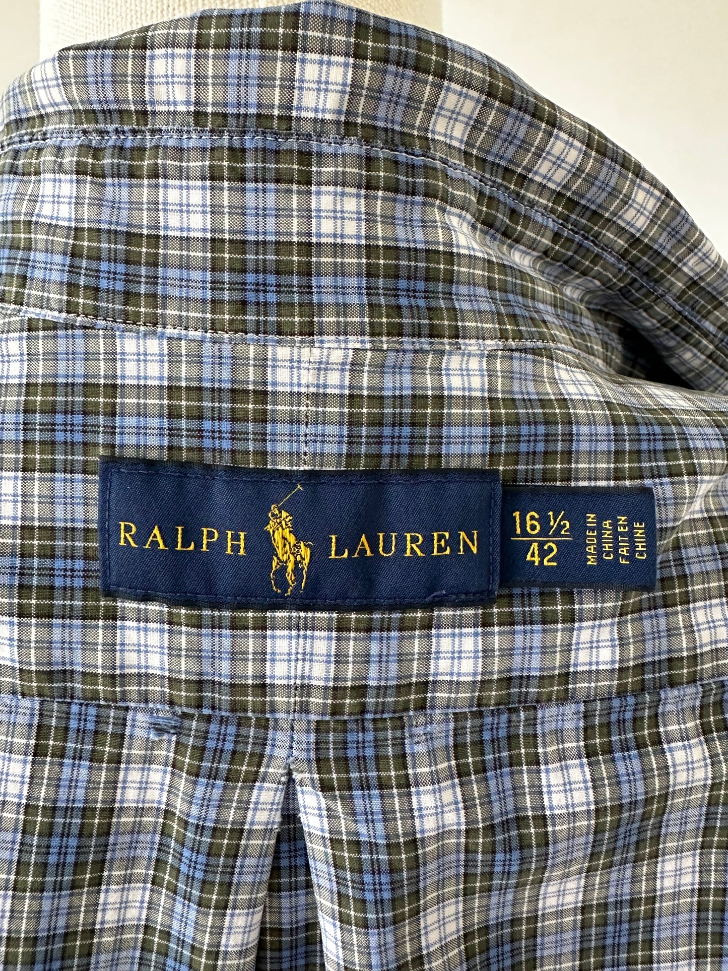 00s Ralph Lauren plaid button down