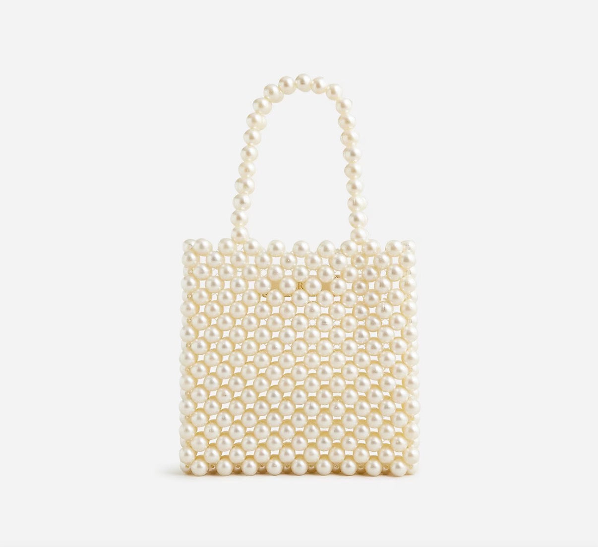 JCrew faux pearl mini bag. New with tags