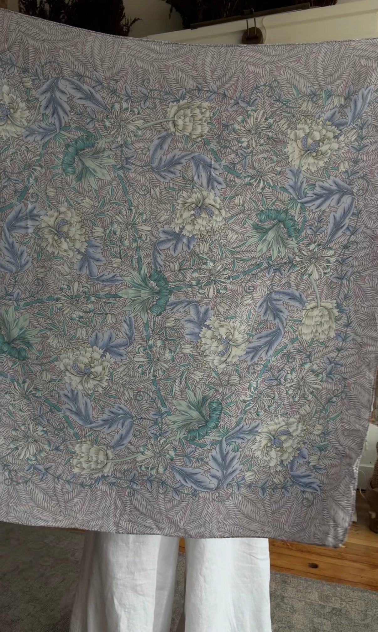 80s Ginnie Johansen silk scarf