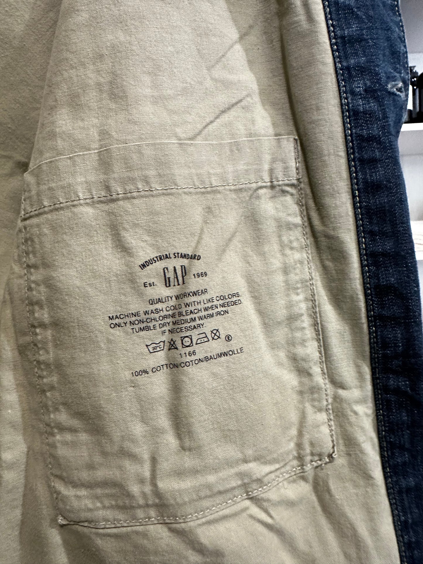 Vintage Gap denim chore coat