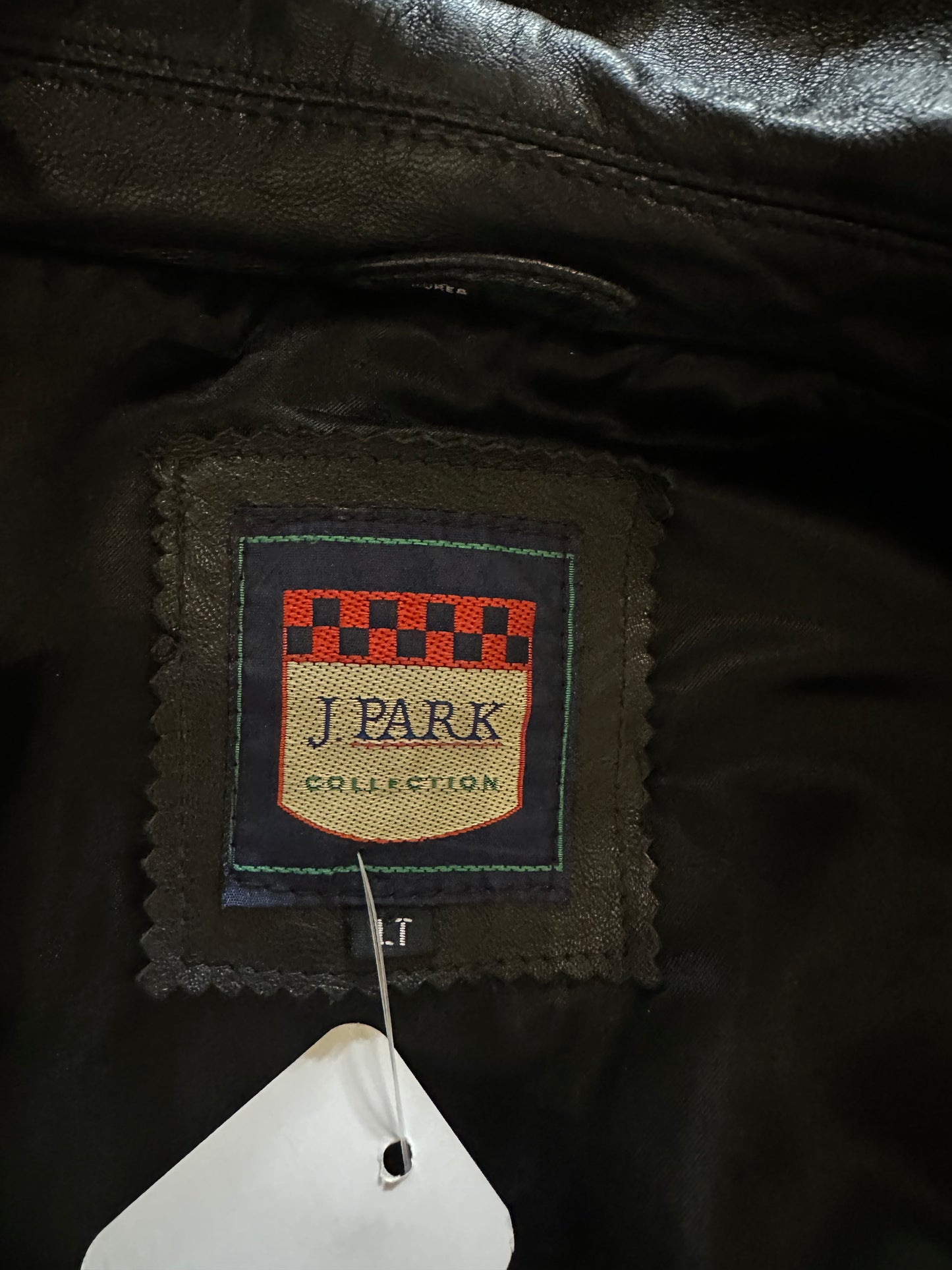 Vintage J Park leather bomber