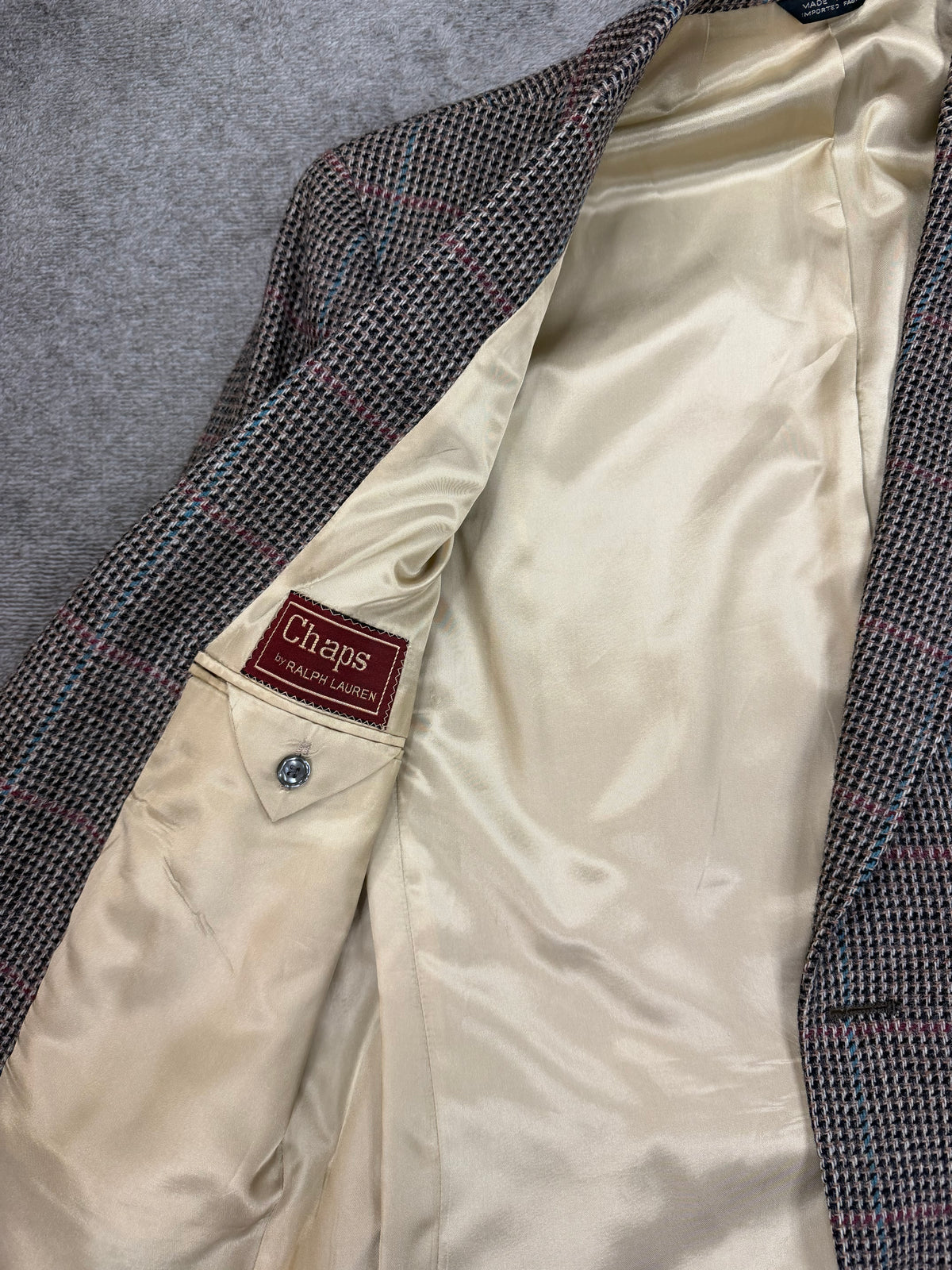 80s Chaps Ralph Lauren tweed blazer. Fits XS-M
