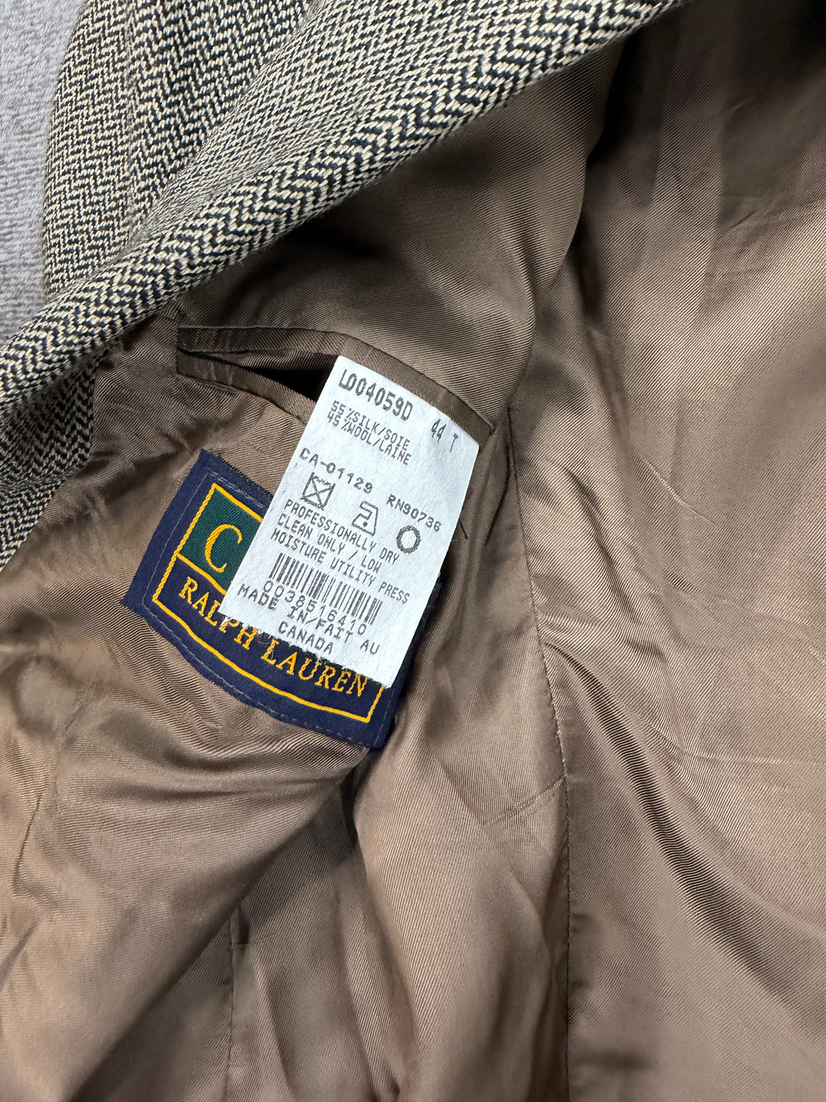 90s Chaps Ralph Lauren wool blazer. Fits M-XL