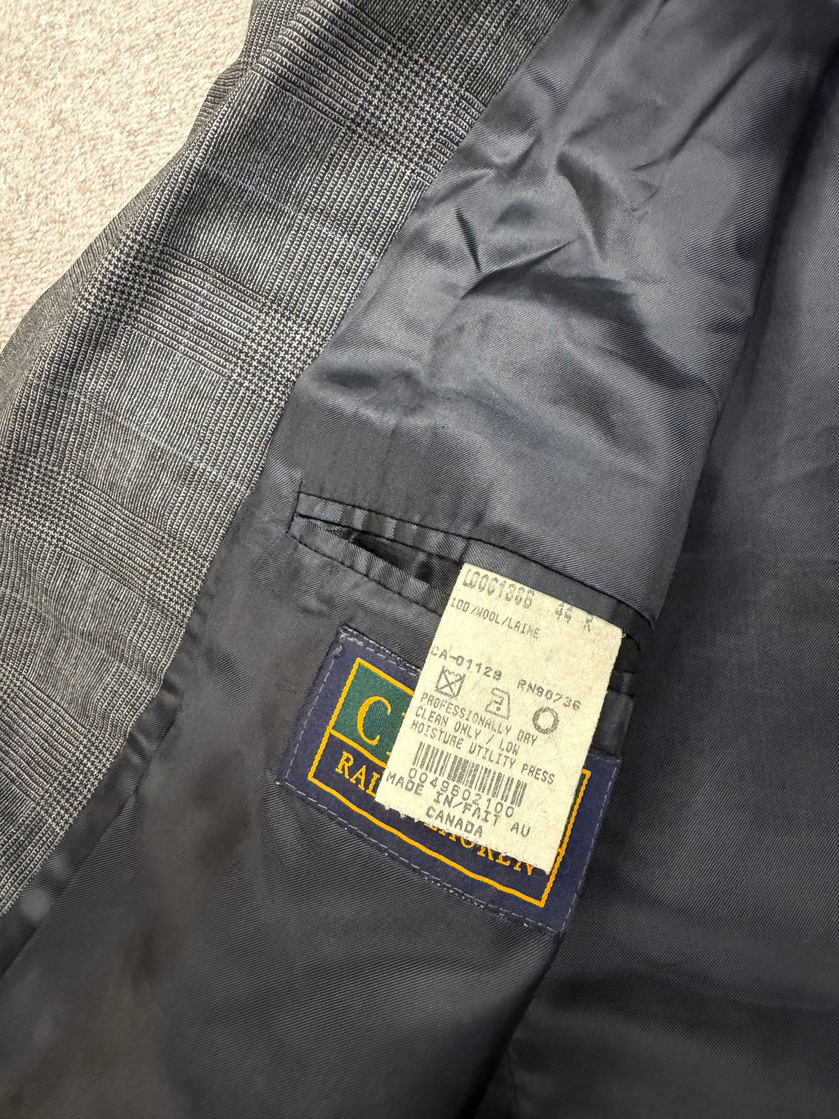 90s Chaps Ralph Lauren wool blazer. Fits M-XL
