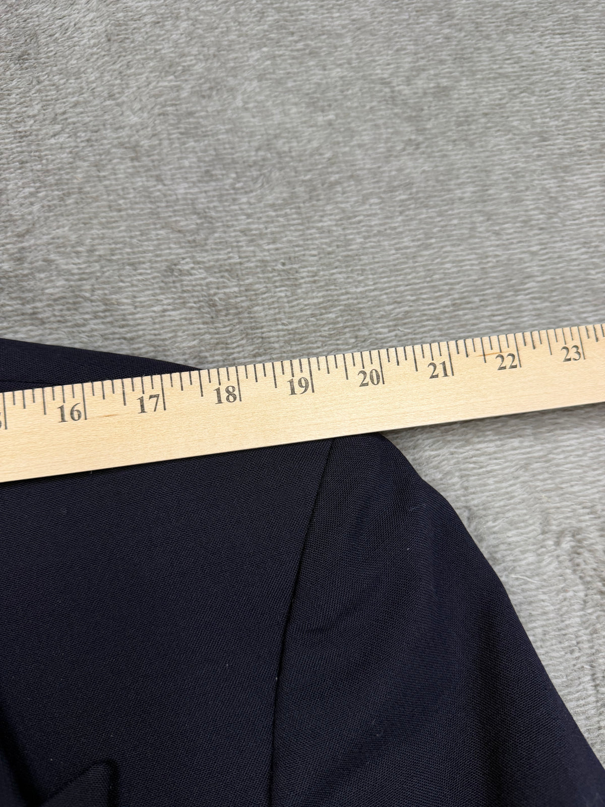 80s Lands End navy wool blazer. Made in the USA. Fits S-M