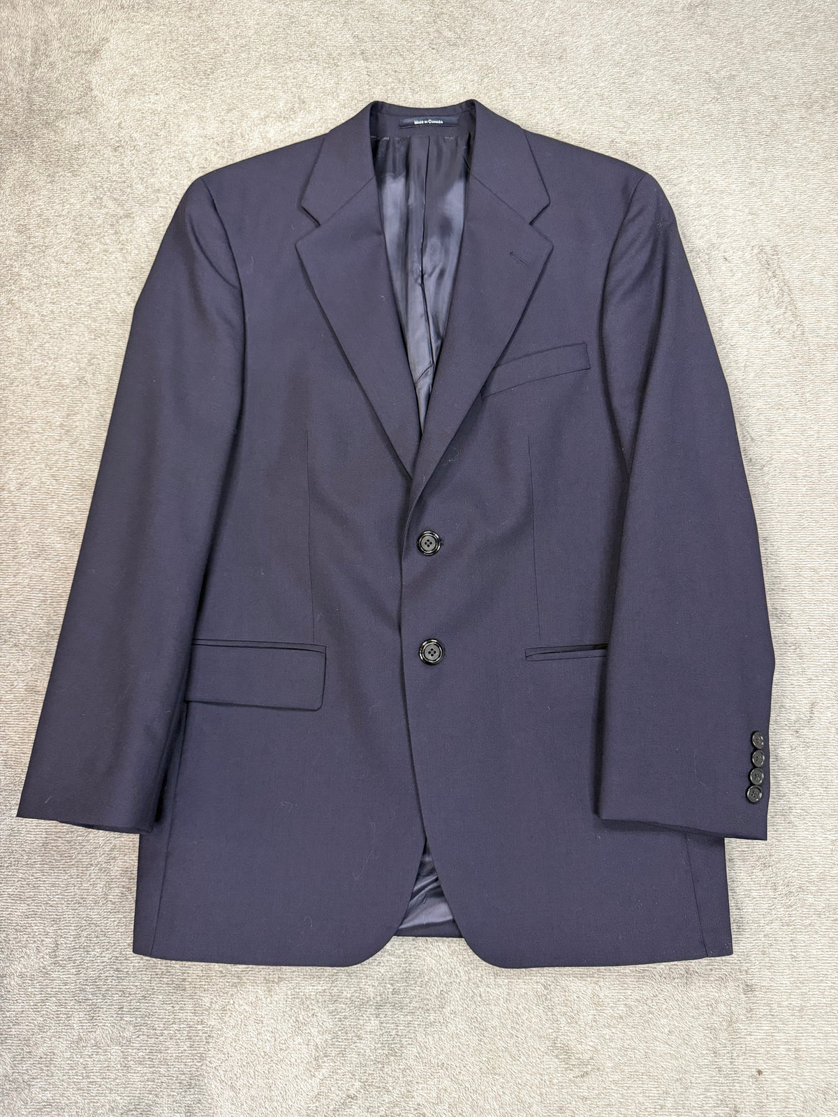 90s Chaps Ralph Lauren navy wool blazer. Fits S-M