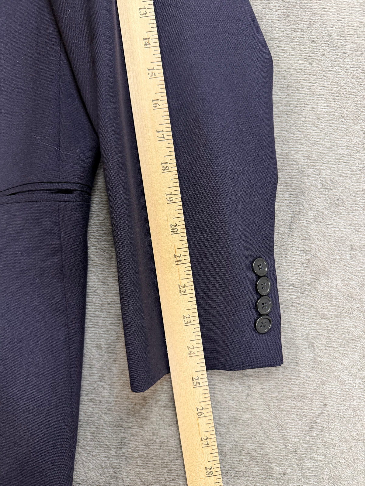 90s Chaps Ralph Lauren navy wool blazer. Fits S-M