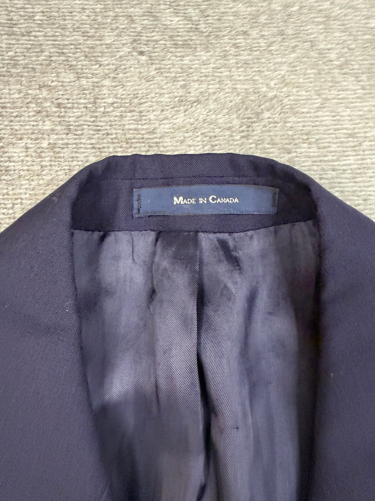 80s Chaps Ralph Lauren navy wool blazer. Fits M-XL