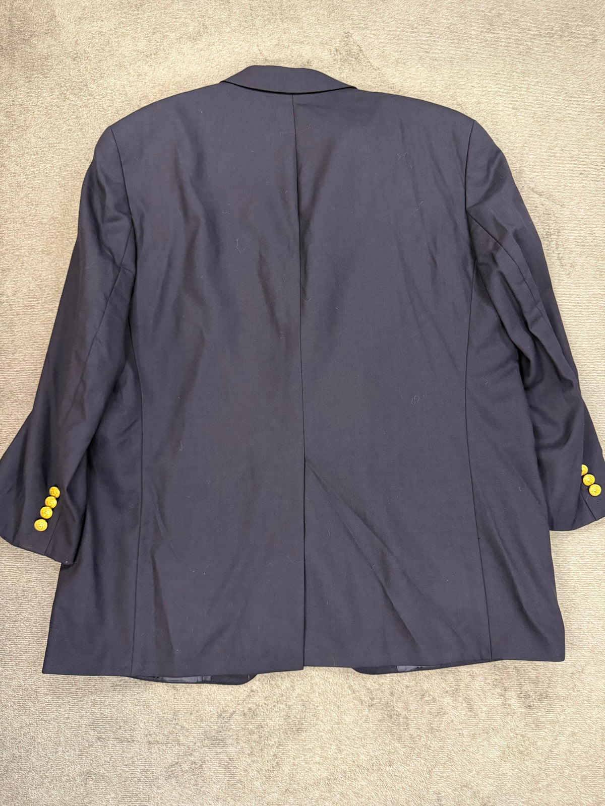 80s Chaps Ralph Lauren navy wool blazer. Fits M-XL